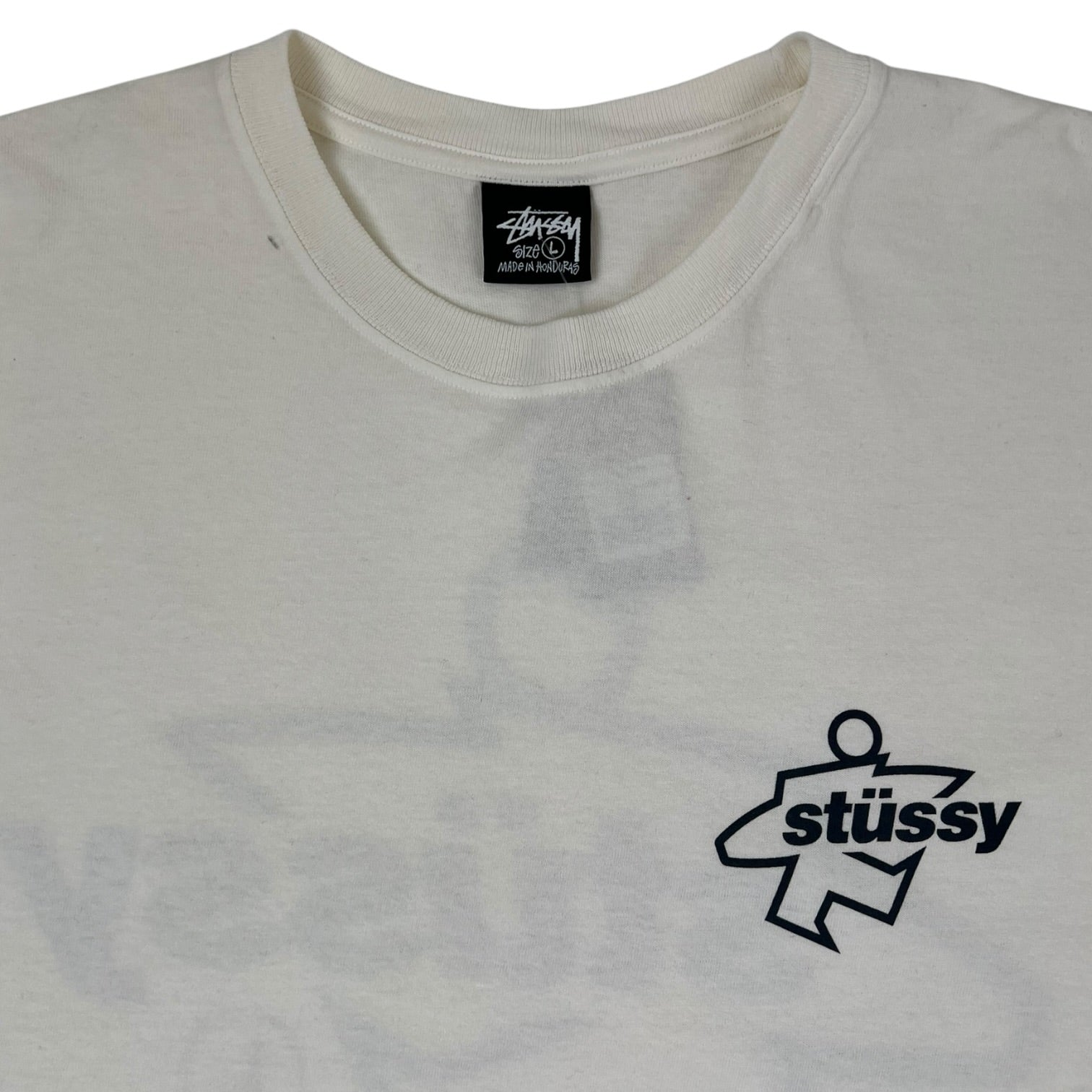 Stussy Surf Pigment Dyed T-Shirt White