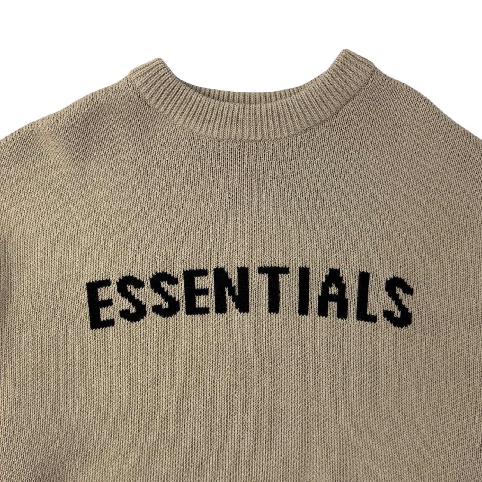 Youth Fear of God Essentials Knit Sweater Linen