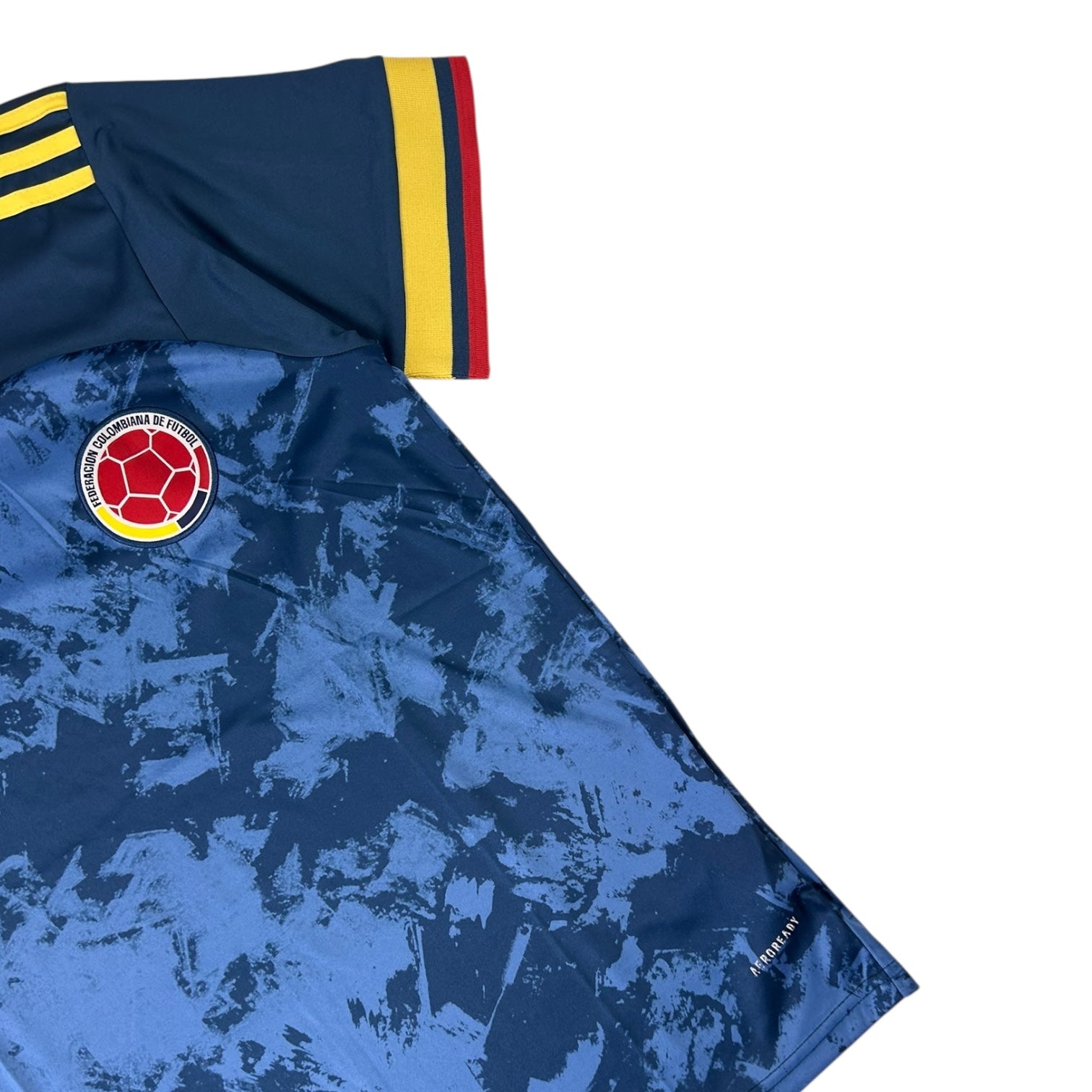 Vintage Adidas Colombia Soccer Jersey Blue