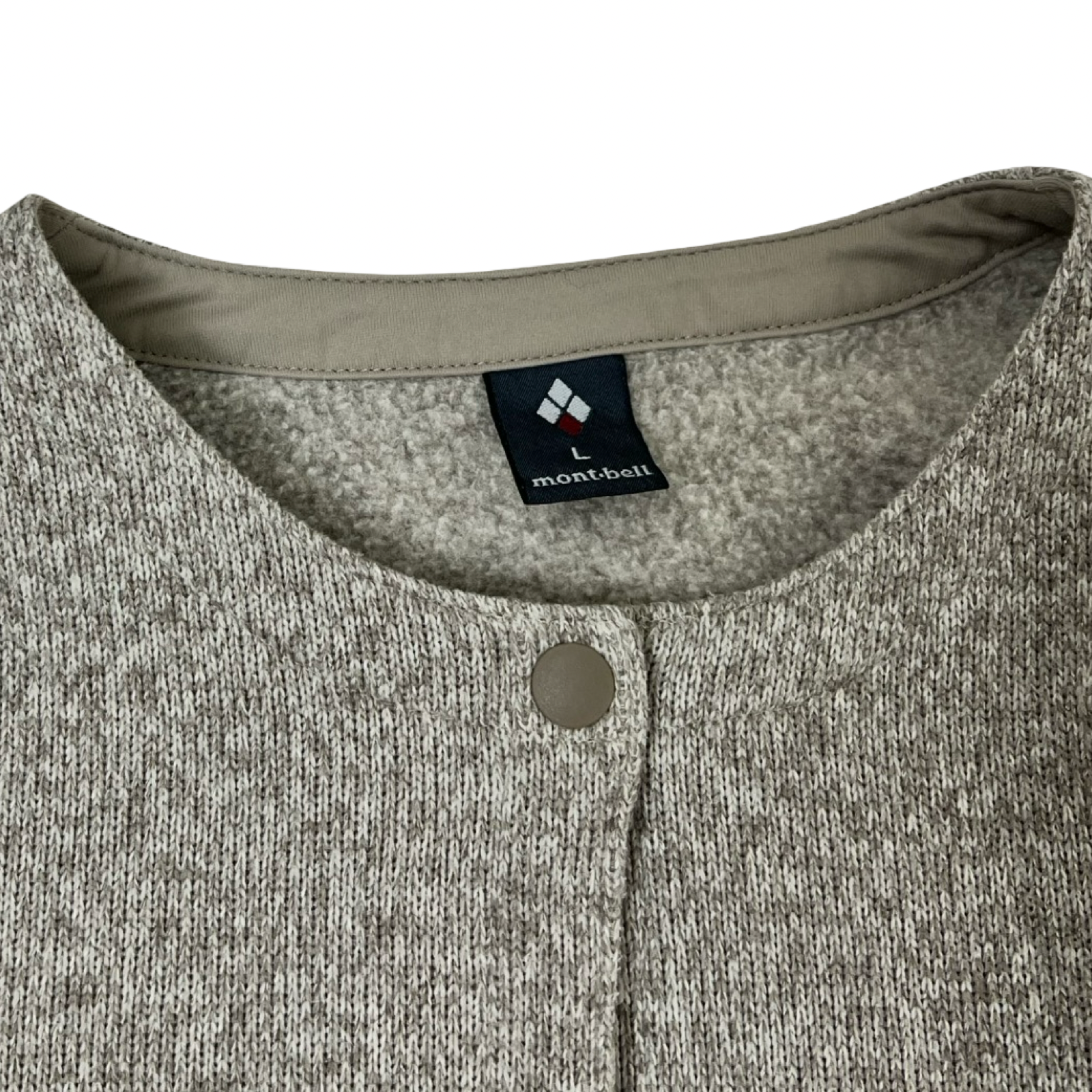 (W) Mont-bell ClimaPlus Knit Cardigan Grey