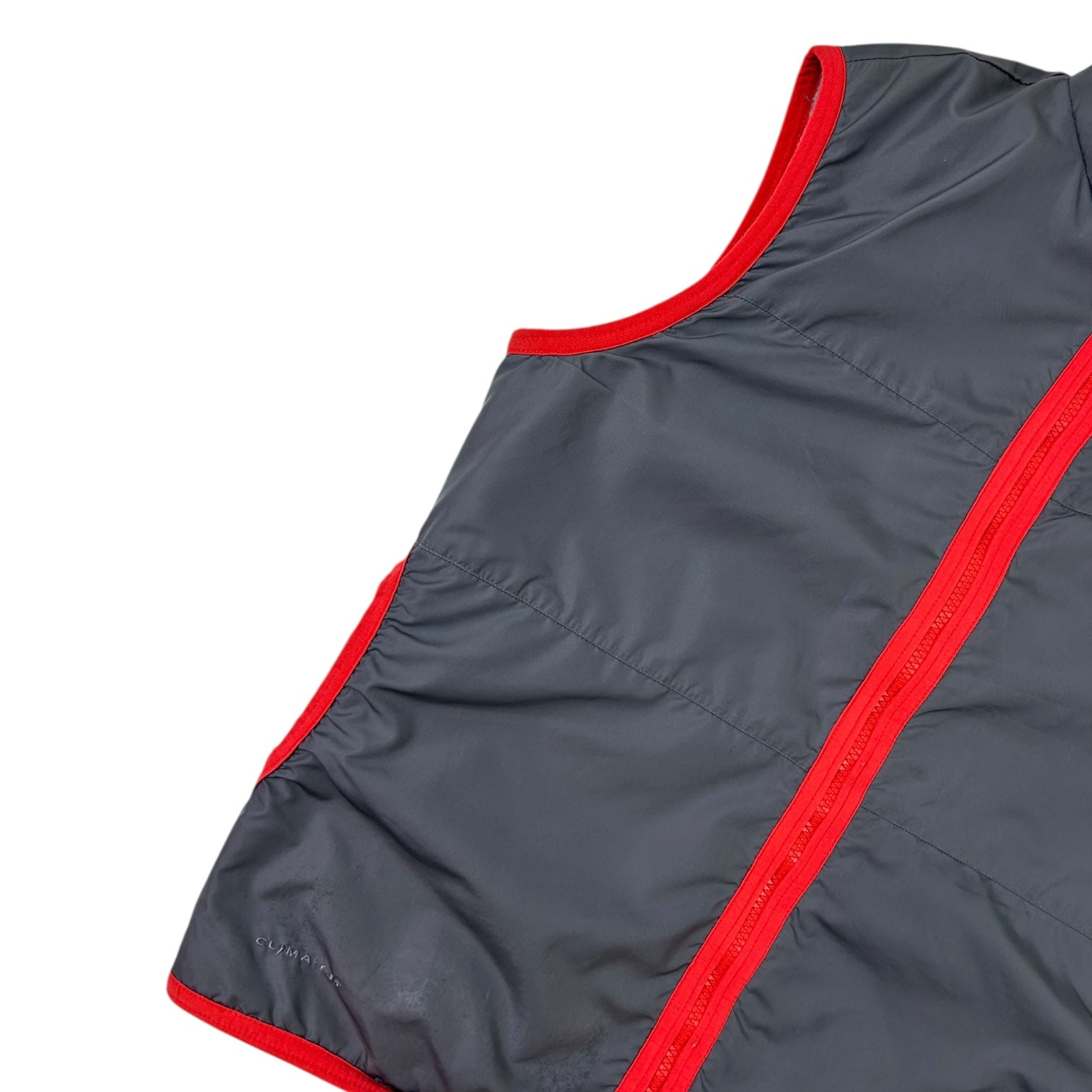 Vintage Nike Acg Fleece Lined Vest Grey/Orange