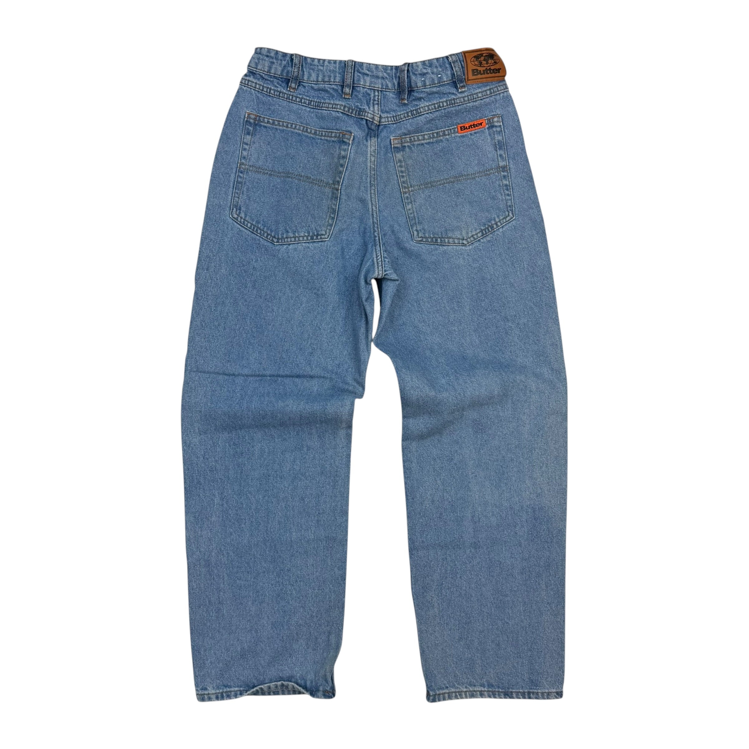 Butter Goods Loose Fit Baggy Denim Pants Medium Wash