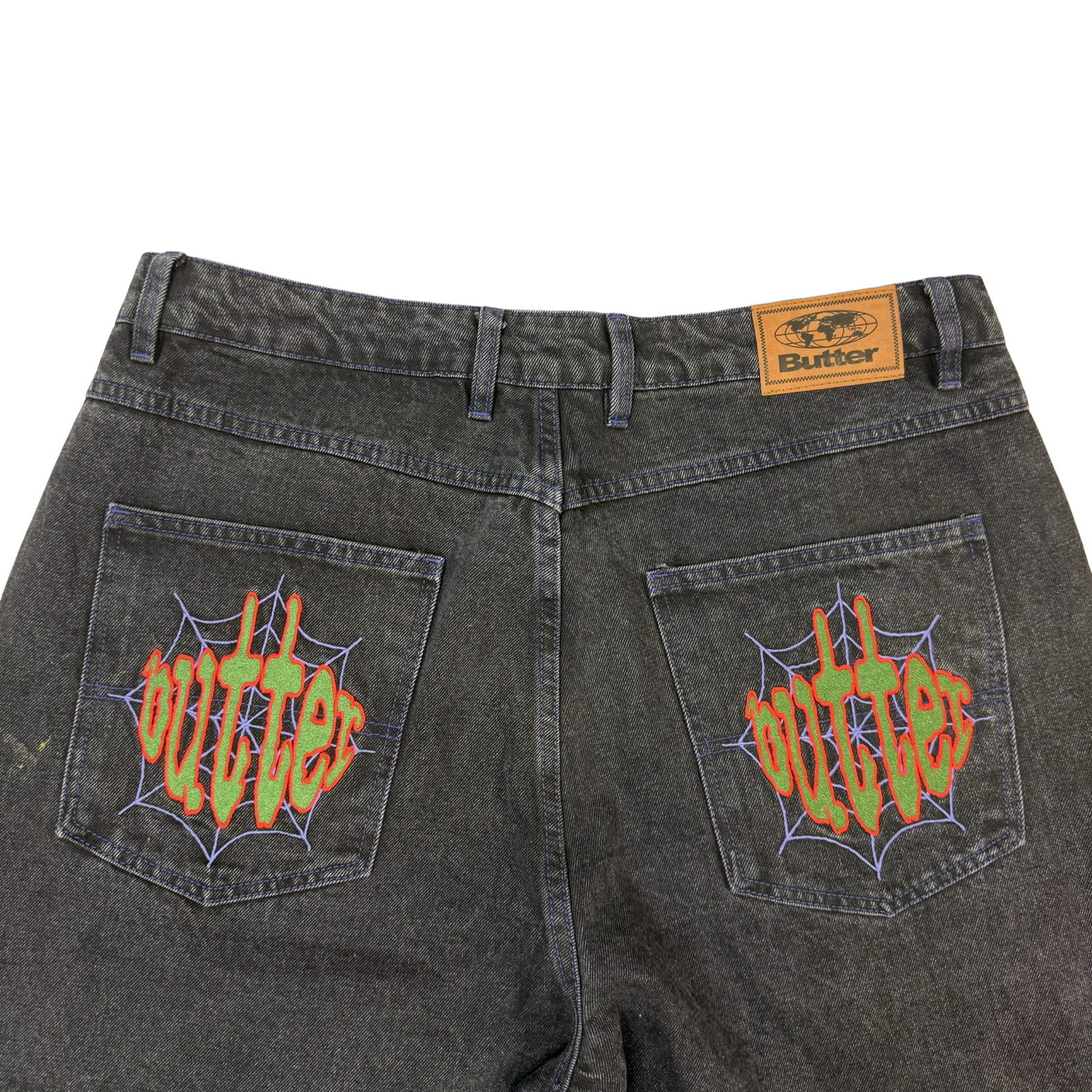 Butter Baggy Very Baggy Fit Denim Pants Black