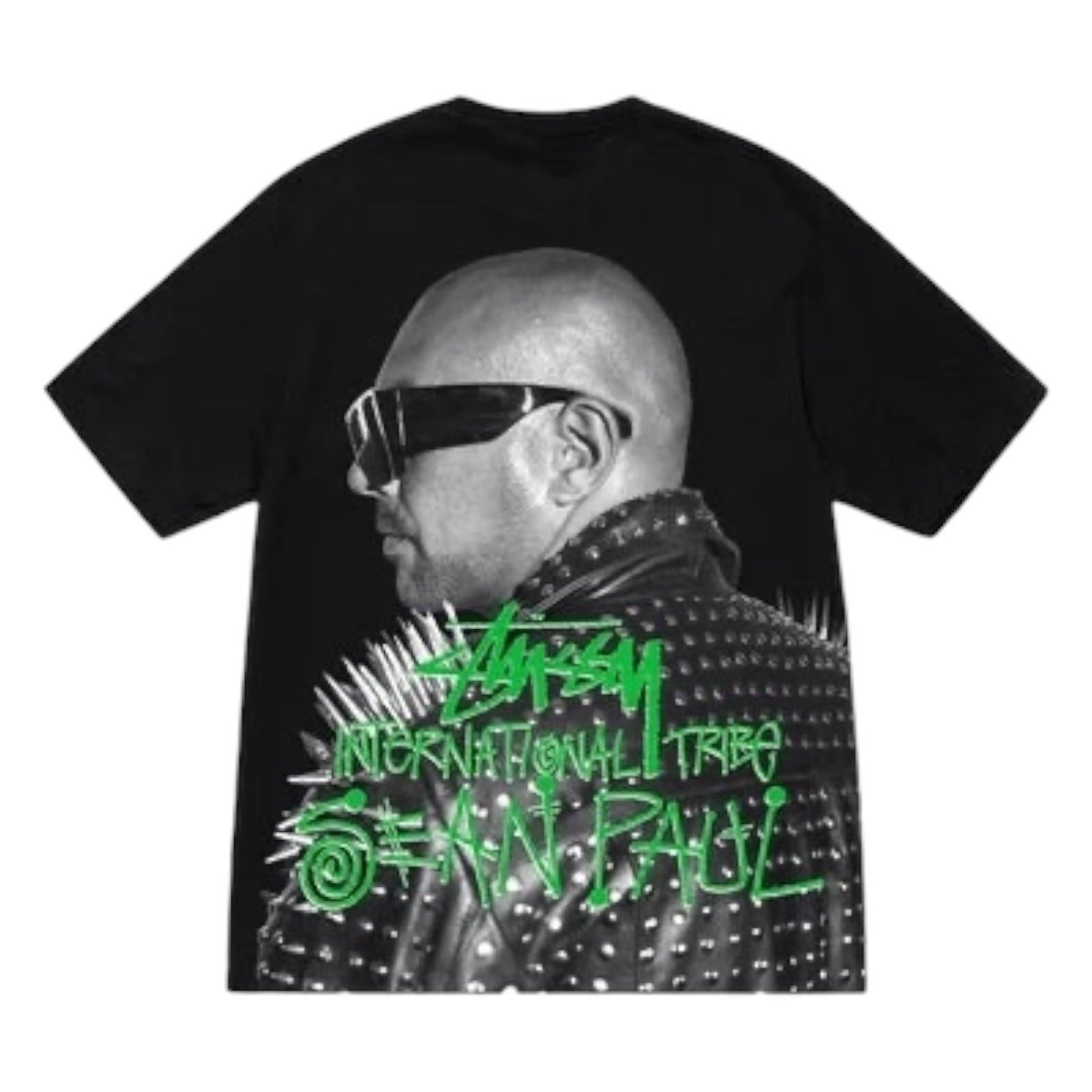 Stussy x Sean Paul Tee Black