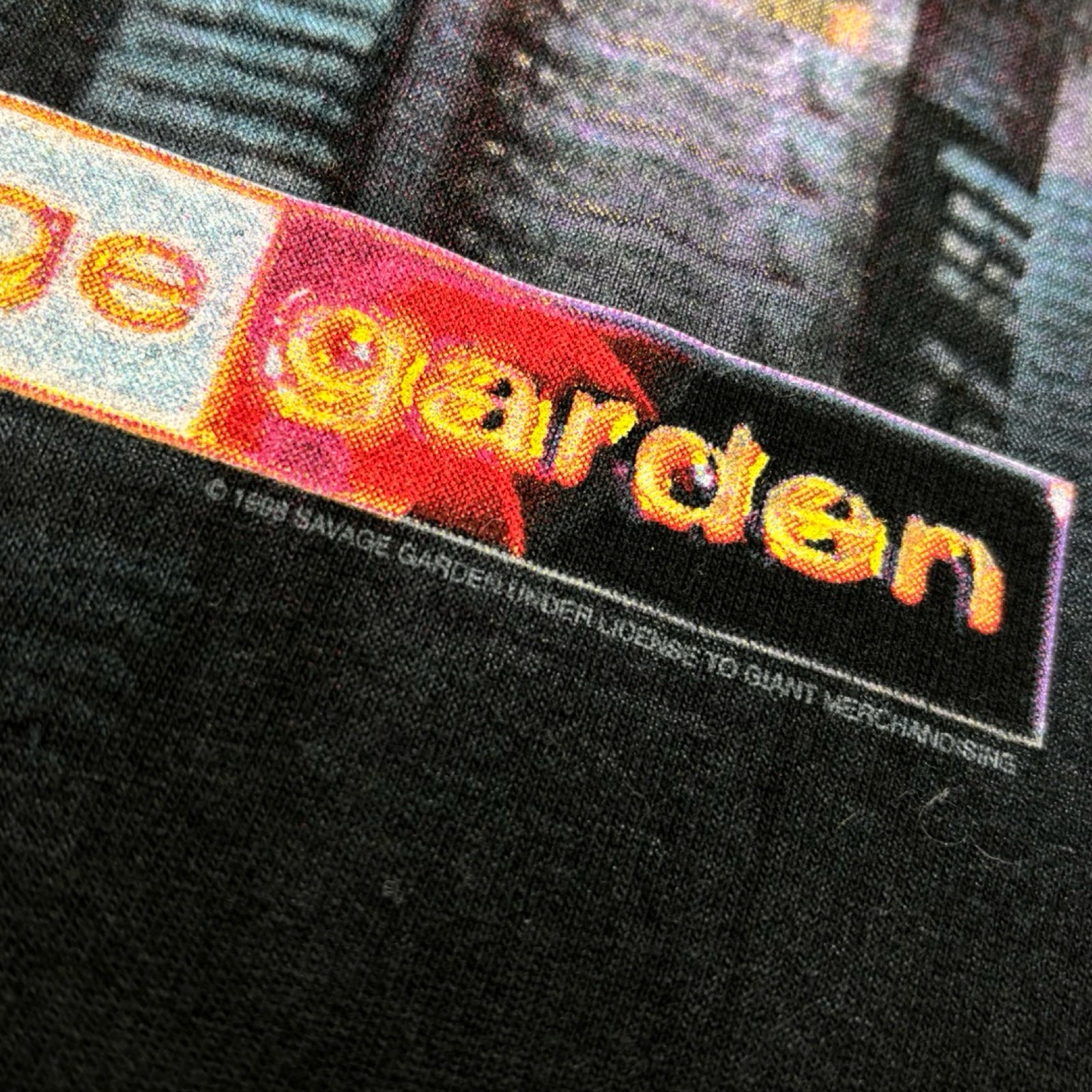 1998 Savage Garden To The Moon And Back Tour T-Shirt