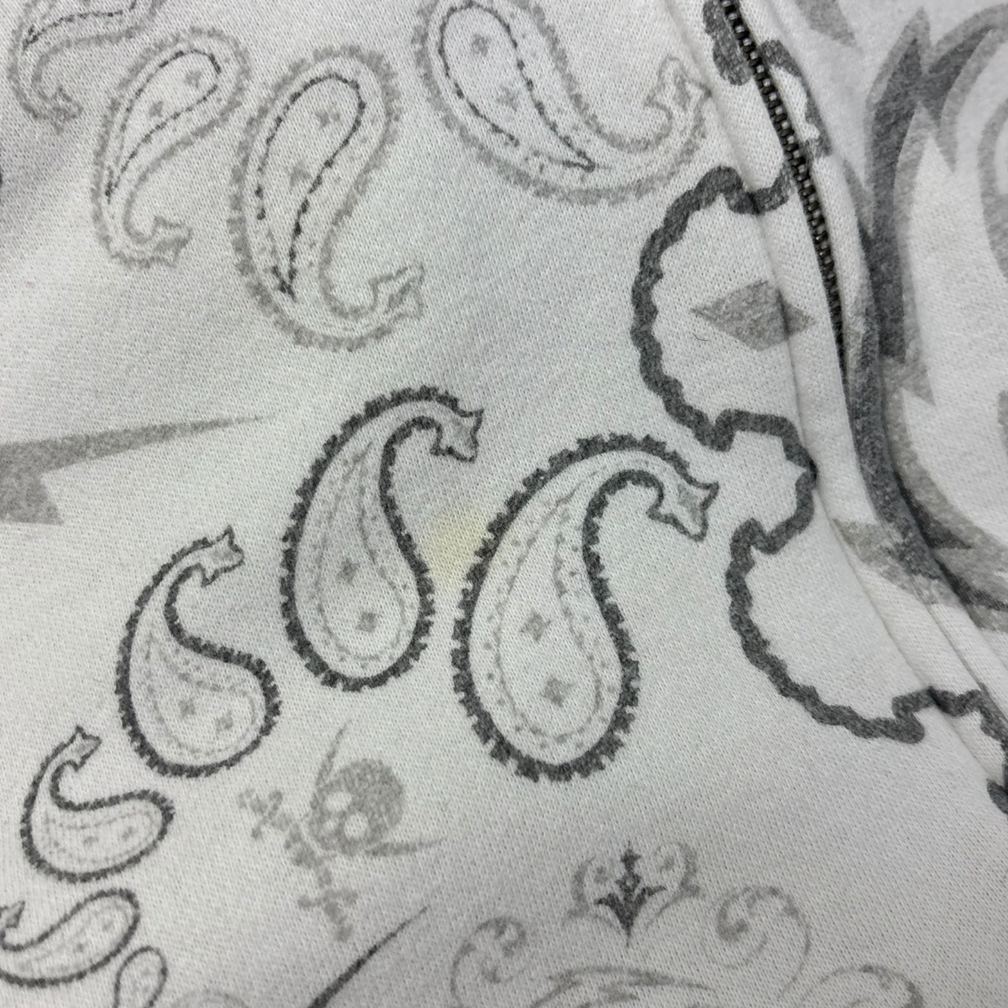 Vintage Y2K Billabong Bandana Print Zip Hoodie