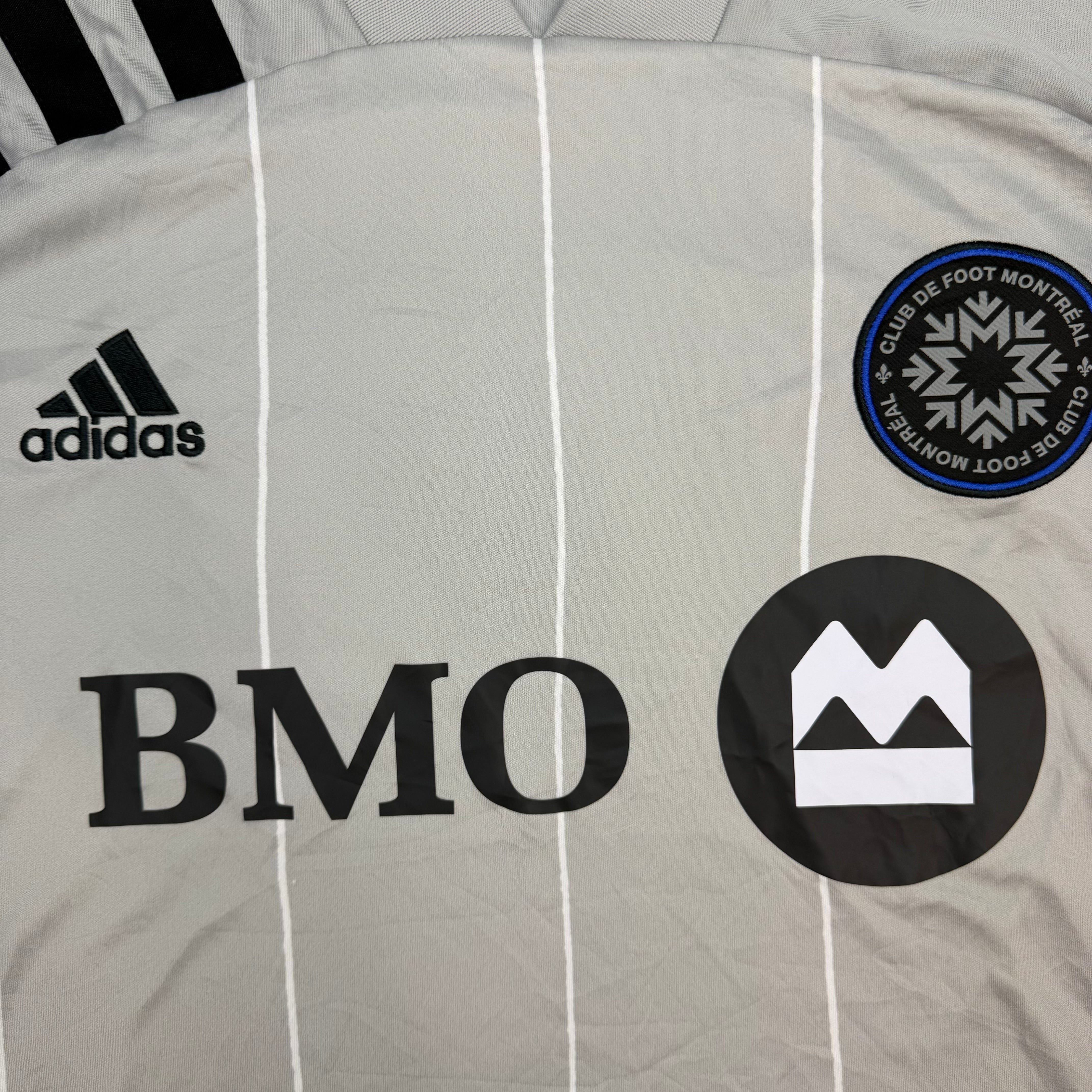 2021 Adidas CF Montréal Away Jersey Grey