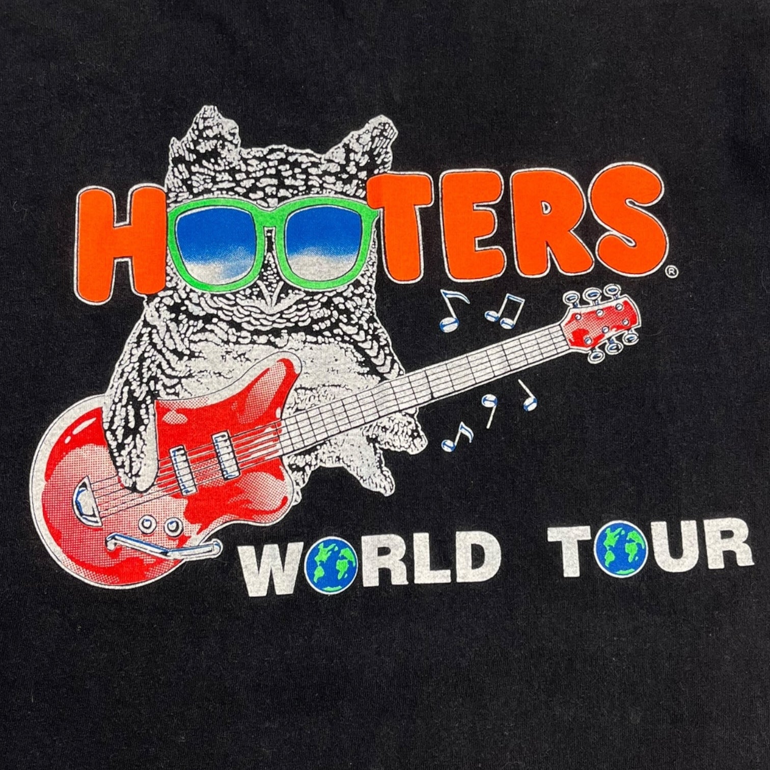 Vintage Hooters World Tour T-Shirt