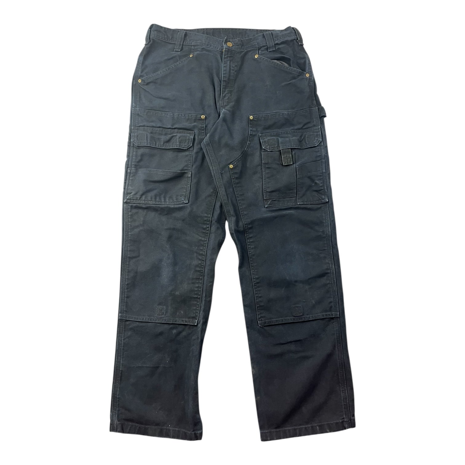 Vintage Carhartt Double Knee Tactical Pants Black