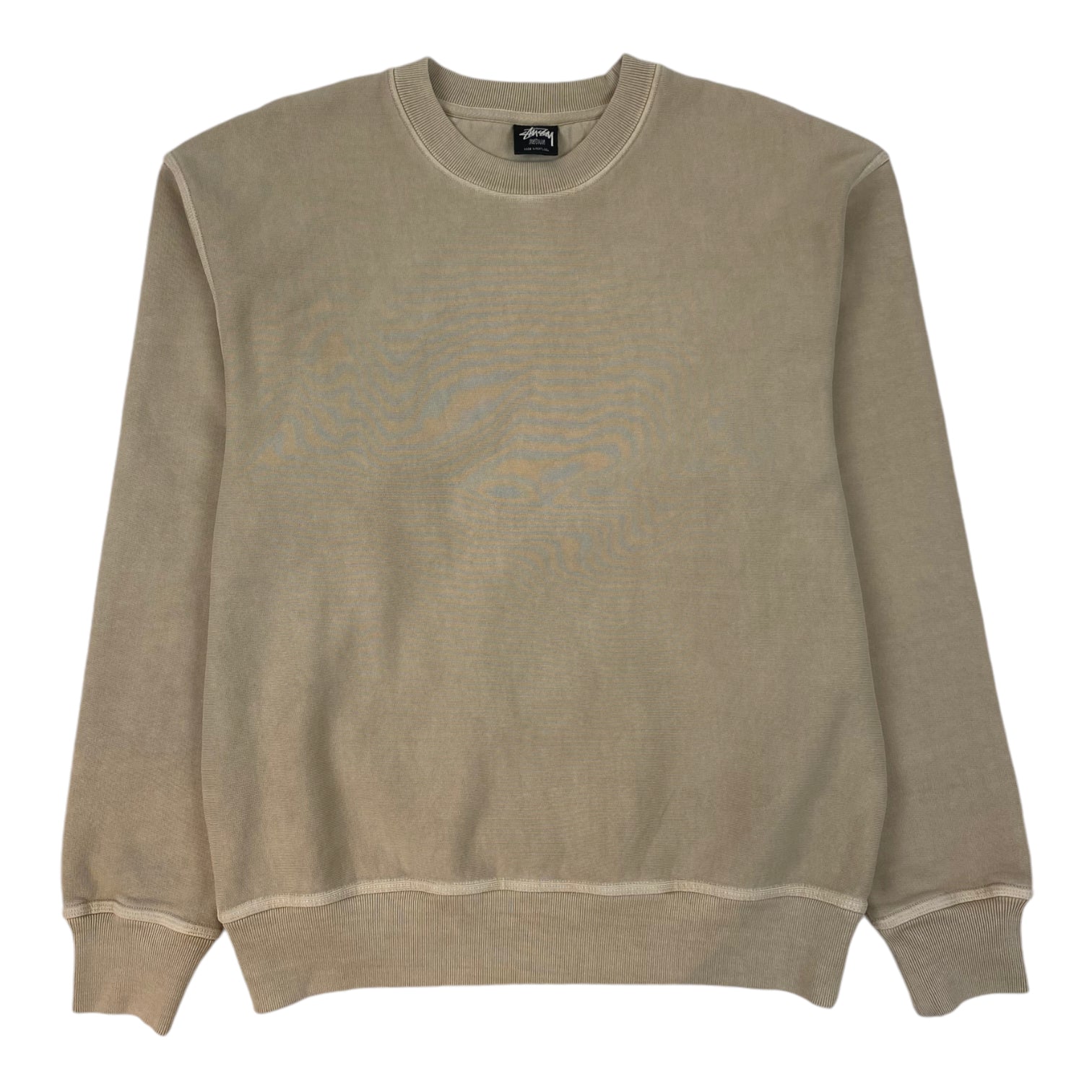 Stüssy Buana Pigment Dyed Crewneck Khaki