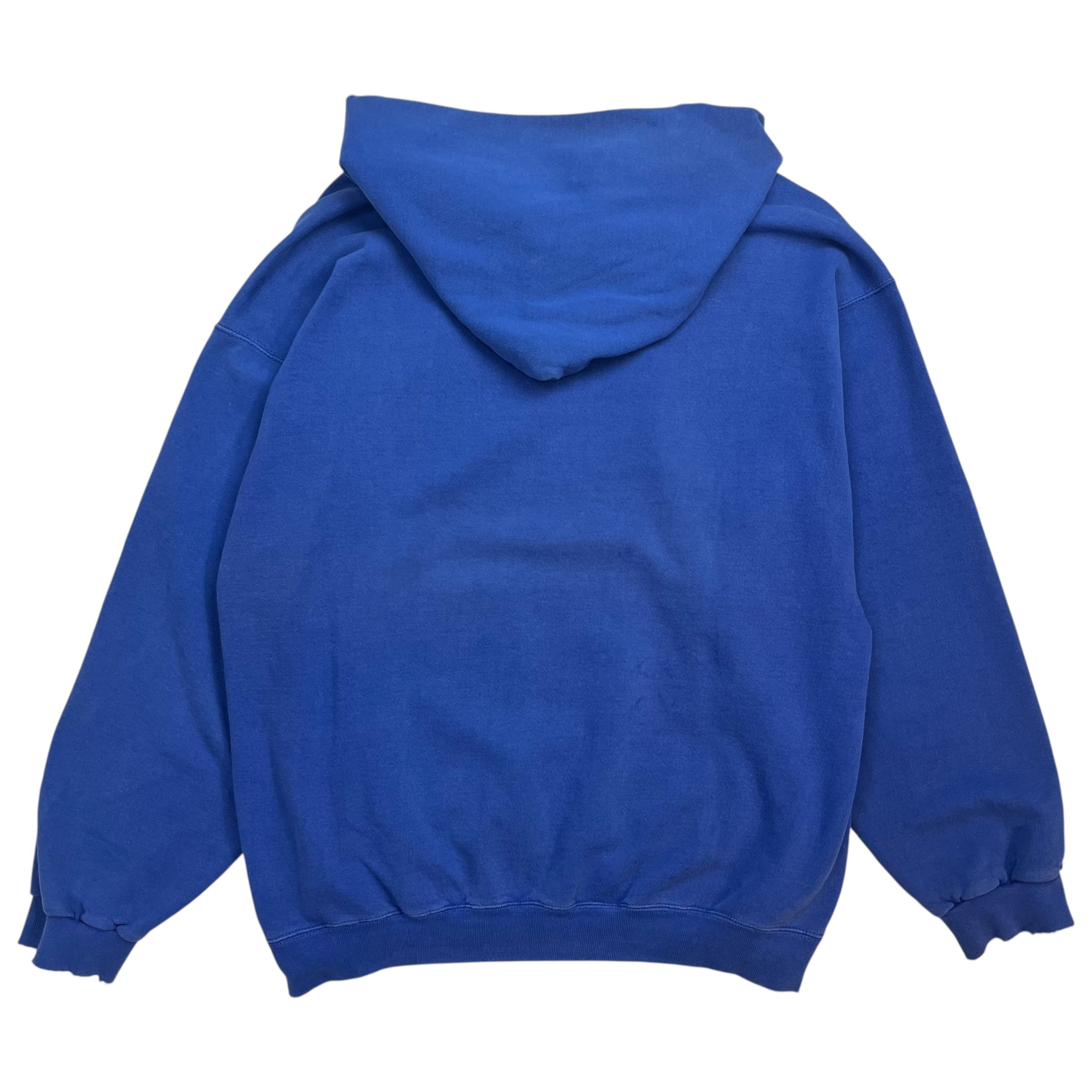 Vintage Nike Blank Hoodie Blue