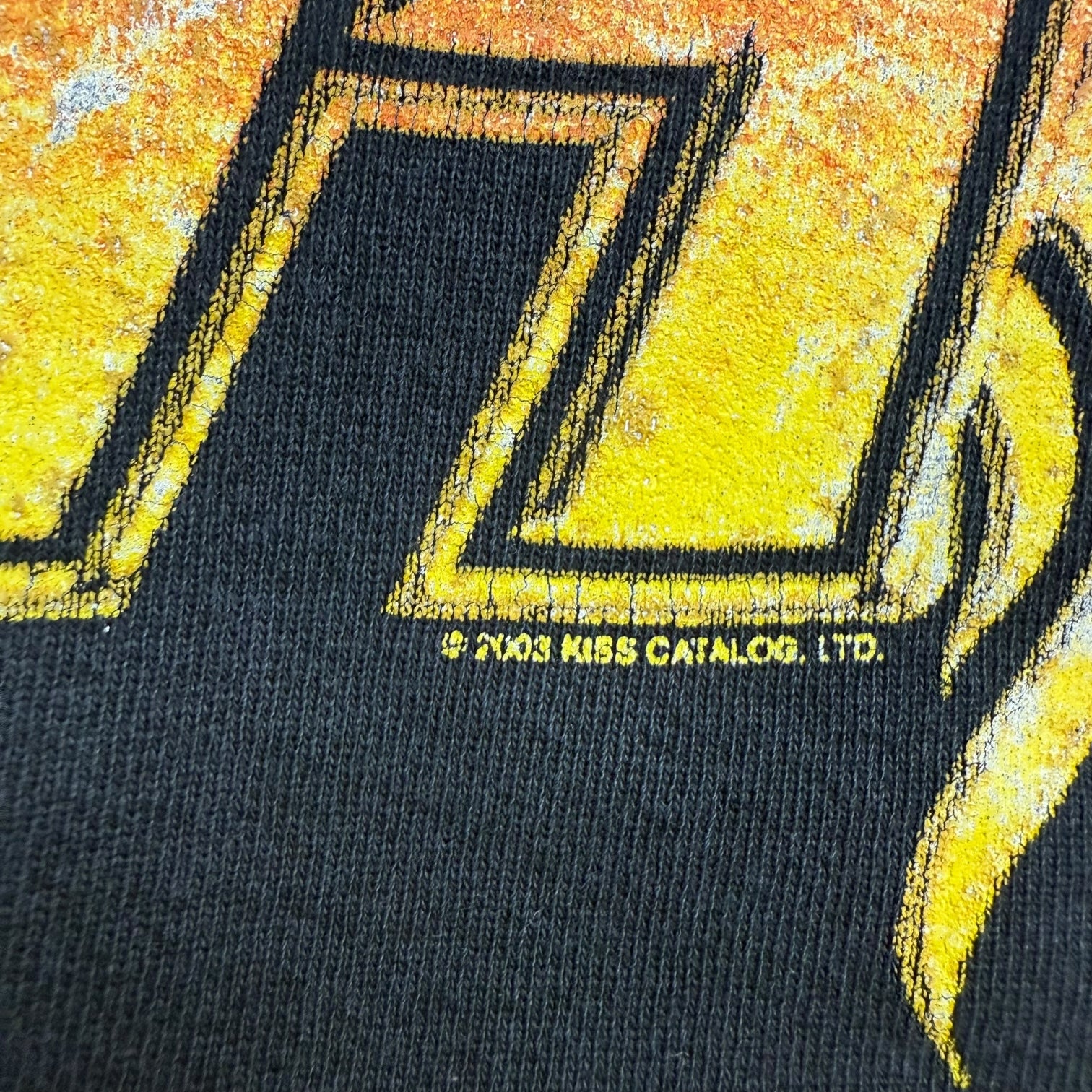 2003 KISS Hoodie Black