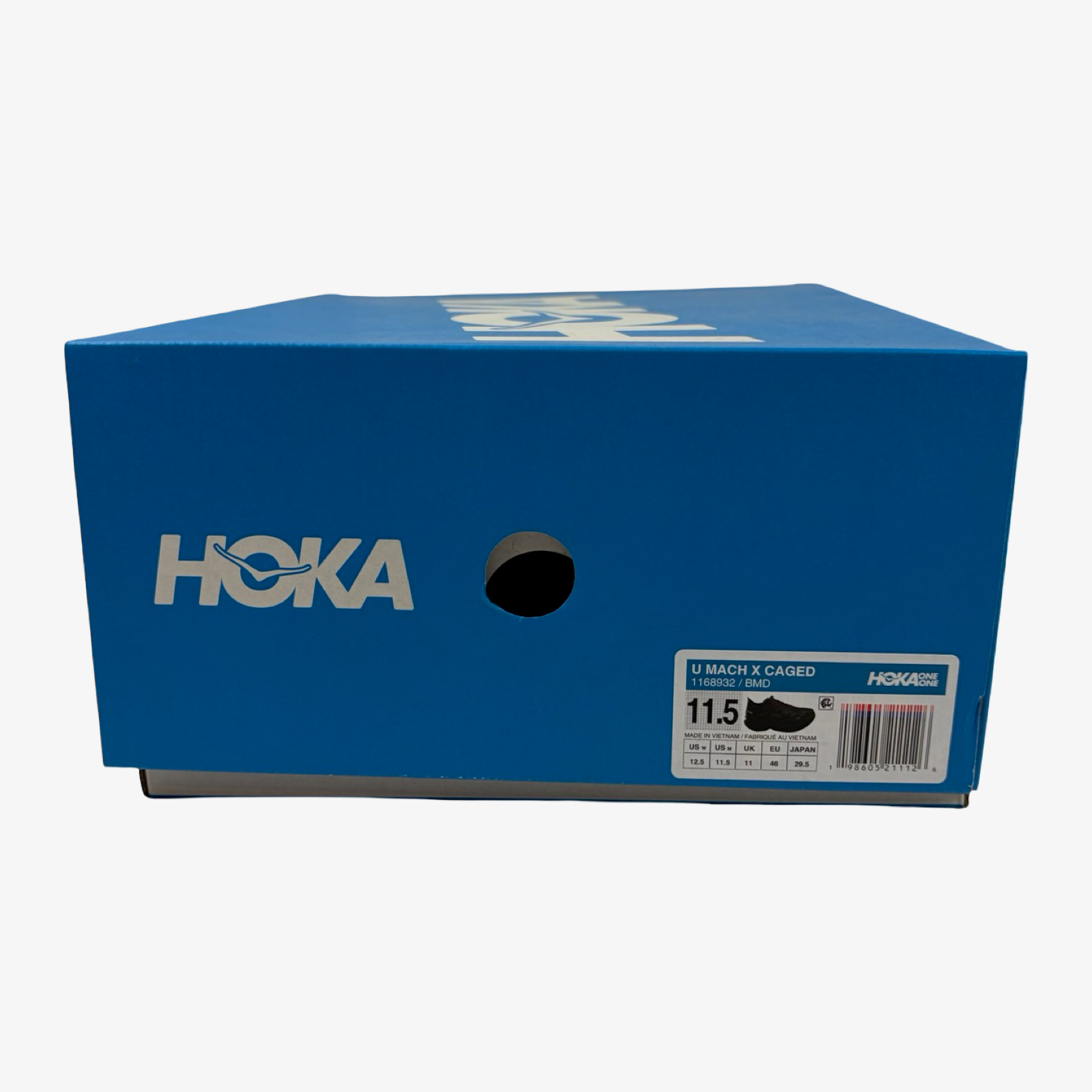 Hoka One One Mach x Caged Sneakers Black Midnight Blue