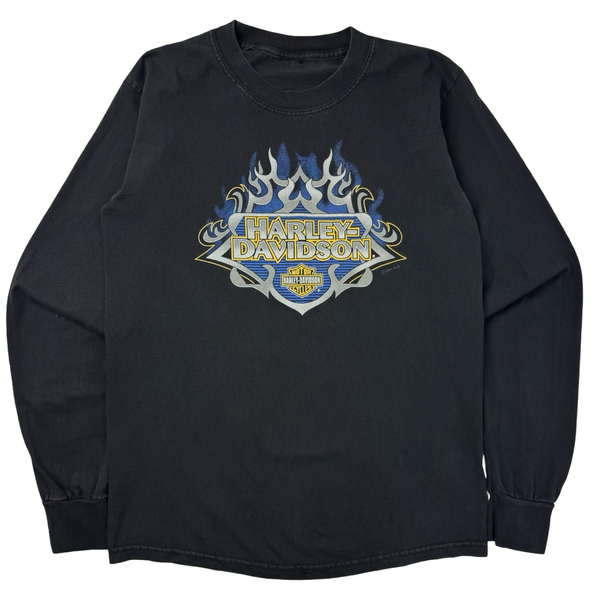 (W) 2001 Harley Davidson Victoria BC Longsleeve T-Shirt