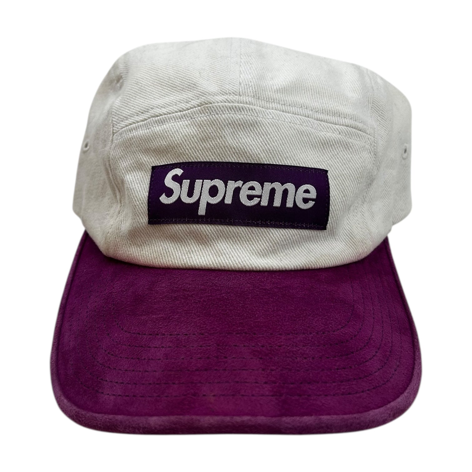Supreme Suede Visor Camp Cap