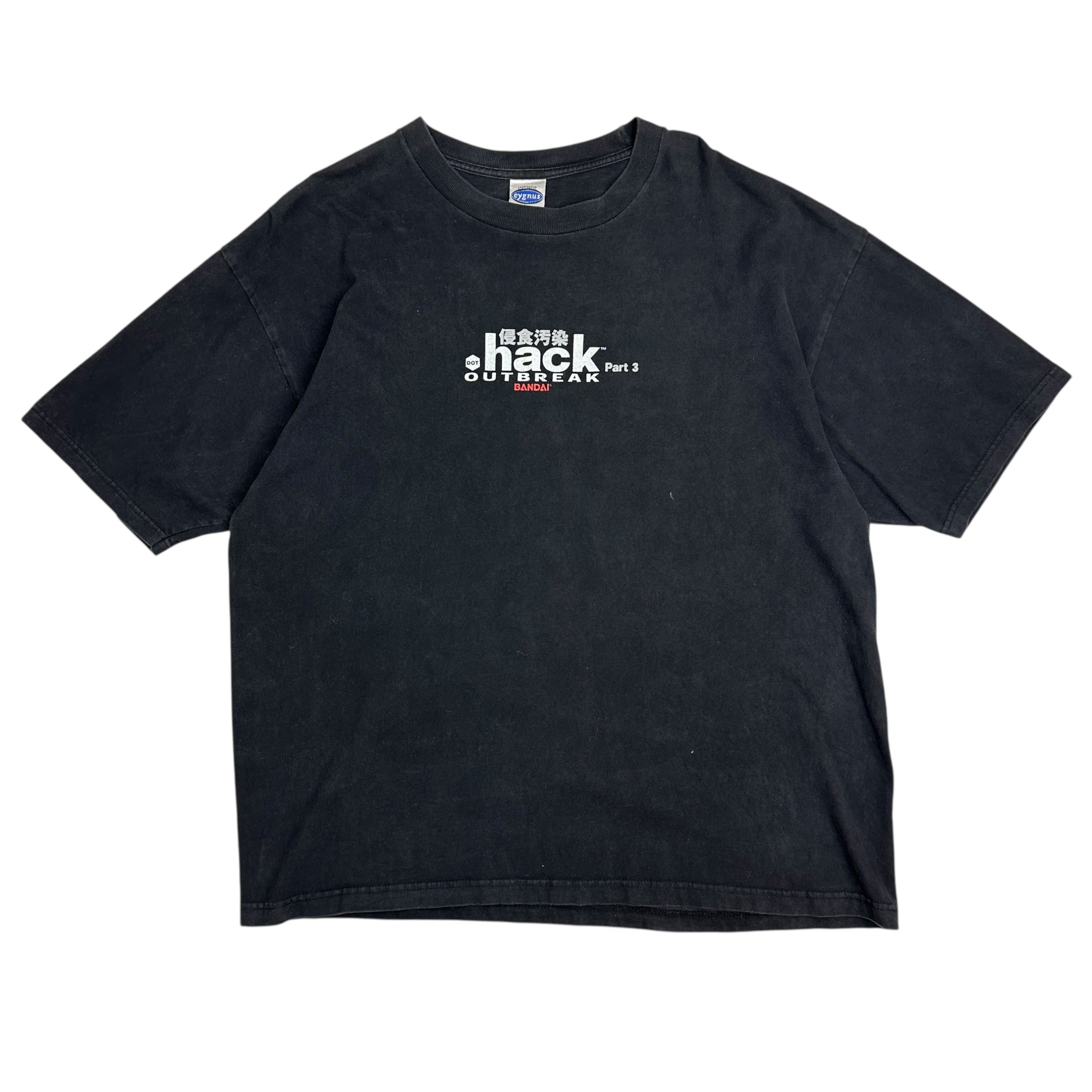 2001 Dot Hack Black Outbreak Mia Anime Tee Black