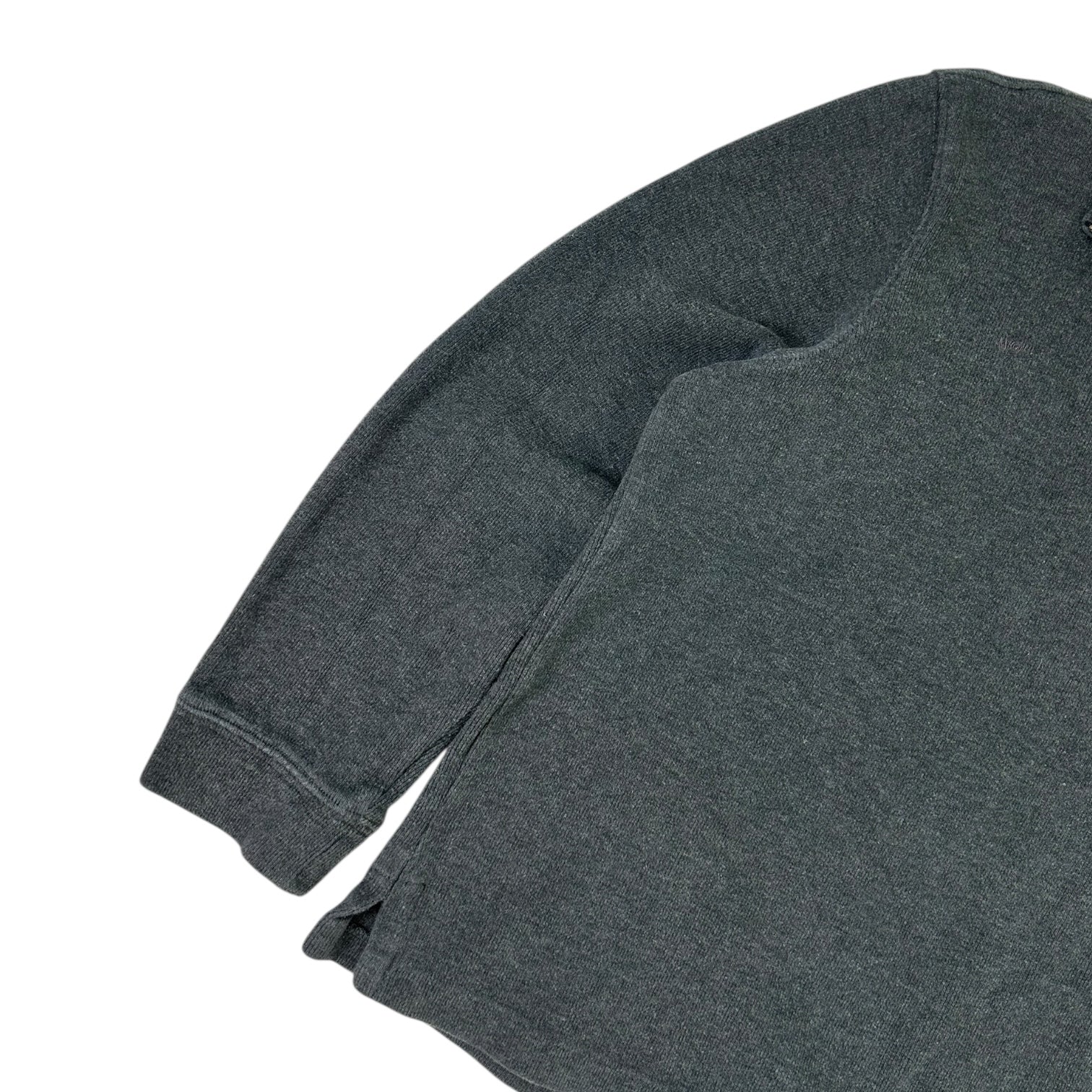 Vintage Polo Ralph Lauren 1/4 Zip Sweater Dark Grey