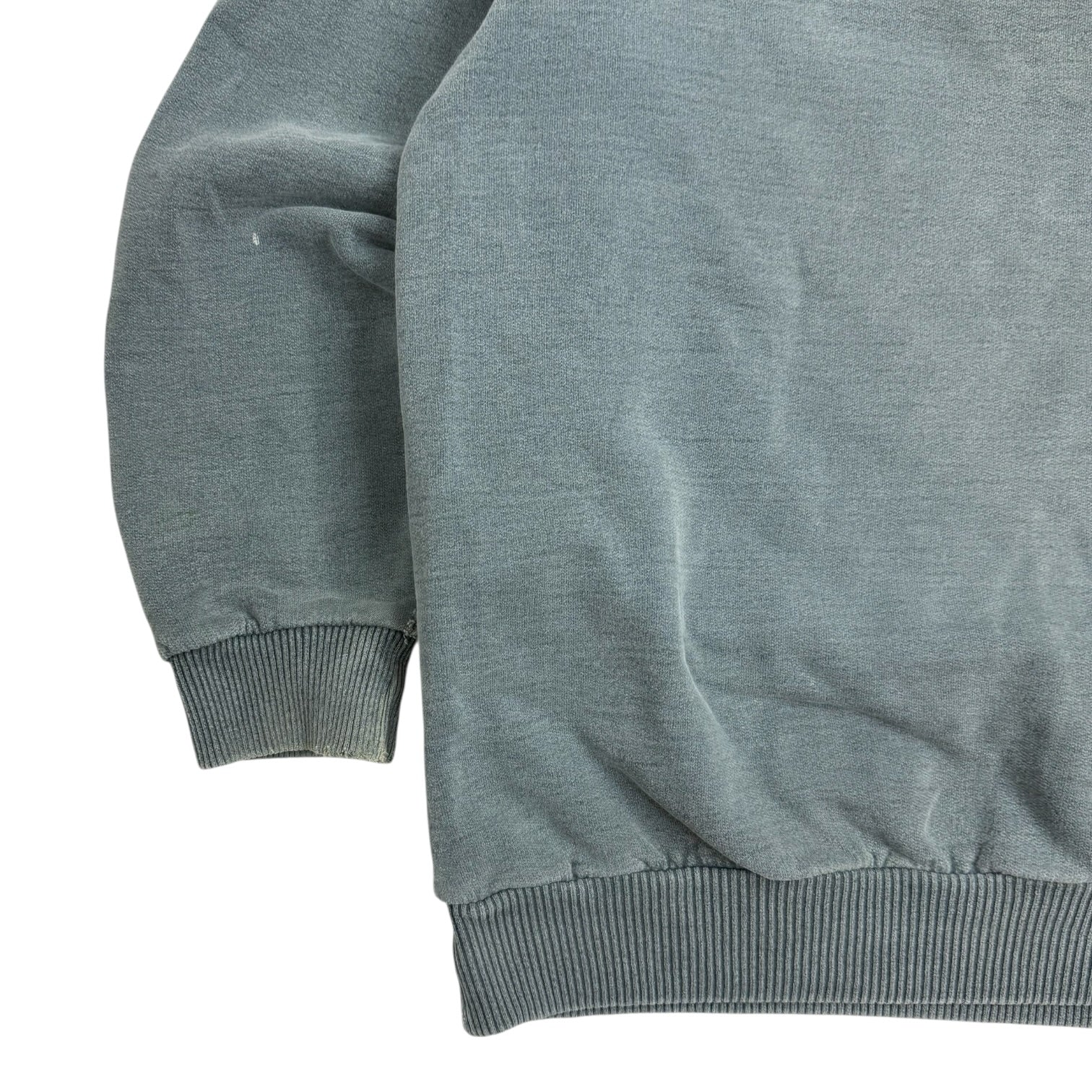 Vintage Blank Crewneck Sweater Faded Indigo