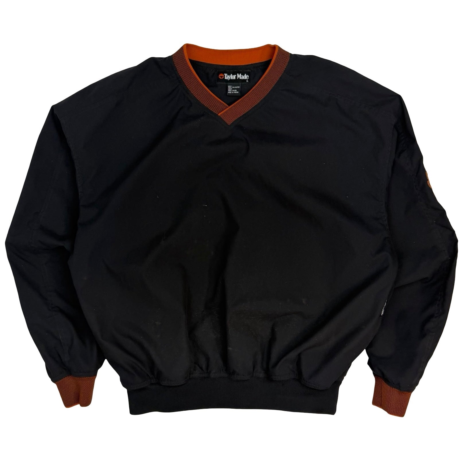 Vintage Taylor Made Golf Pullover Black