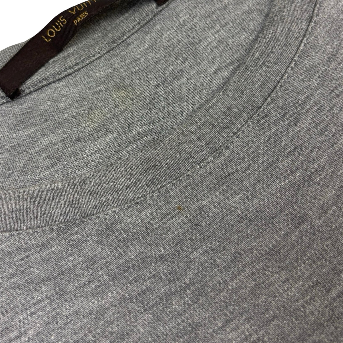 Louis Vuitton Damier Pocket T-Shirt Grey