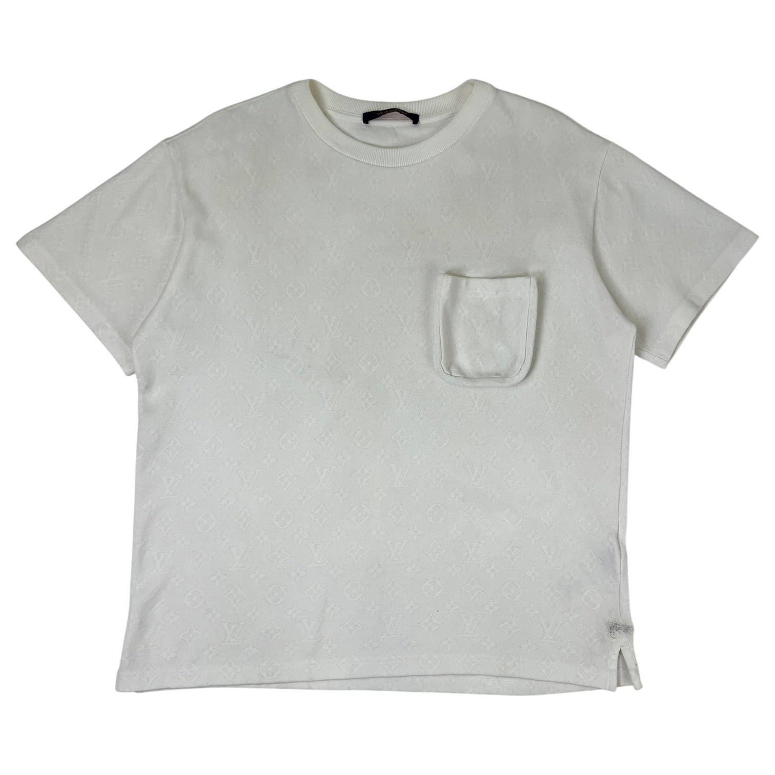 Louis Vuitton Monogram Pocket T-Shirt White