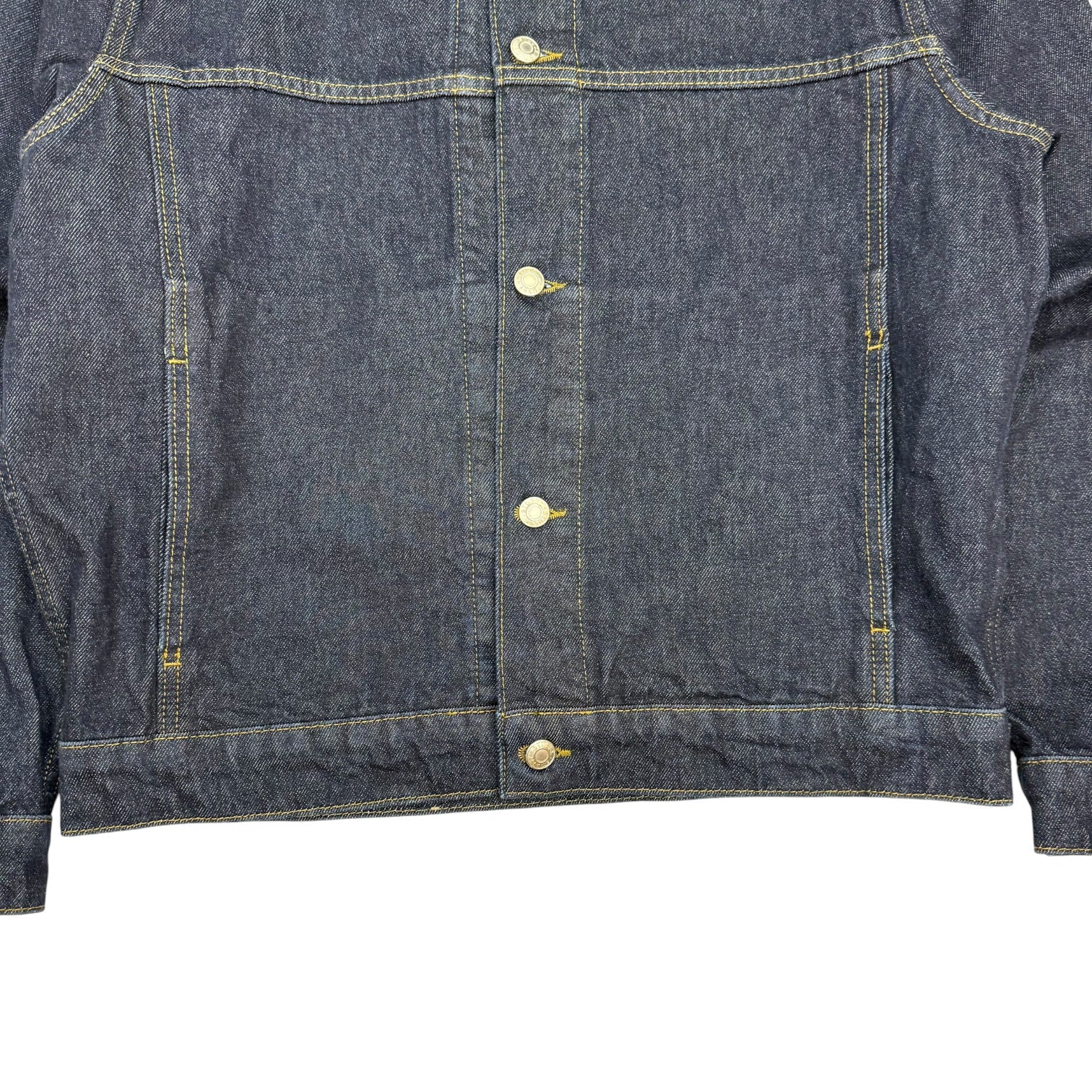 Stussy Trucker Denim Jacket Rinsed Indigo