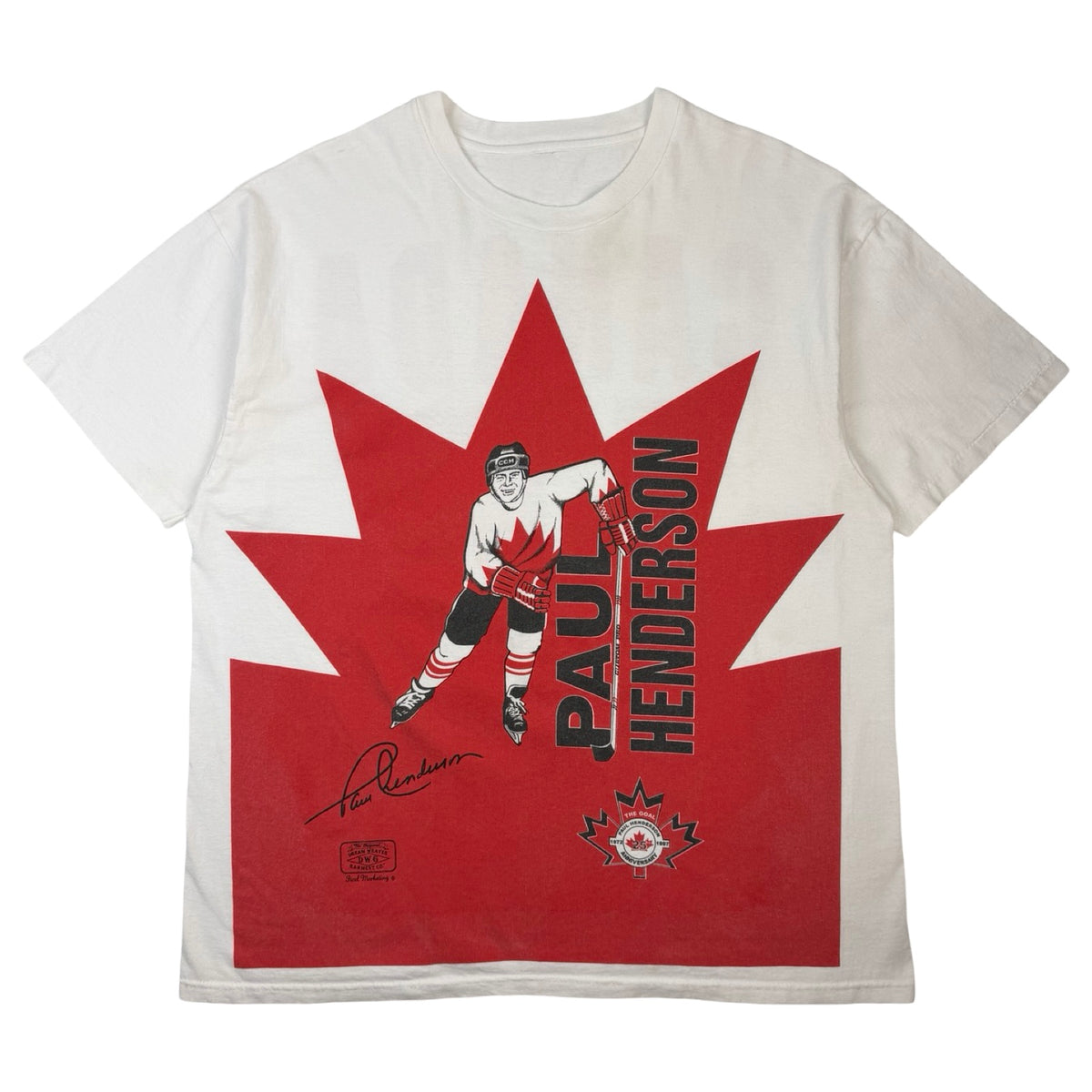 1997 Team Canada Paul Henderson Anniversary T-Shirt
