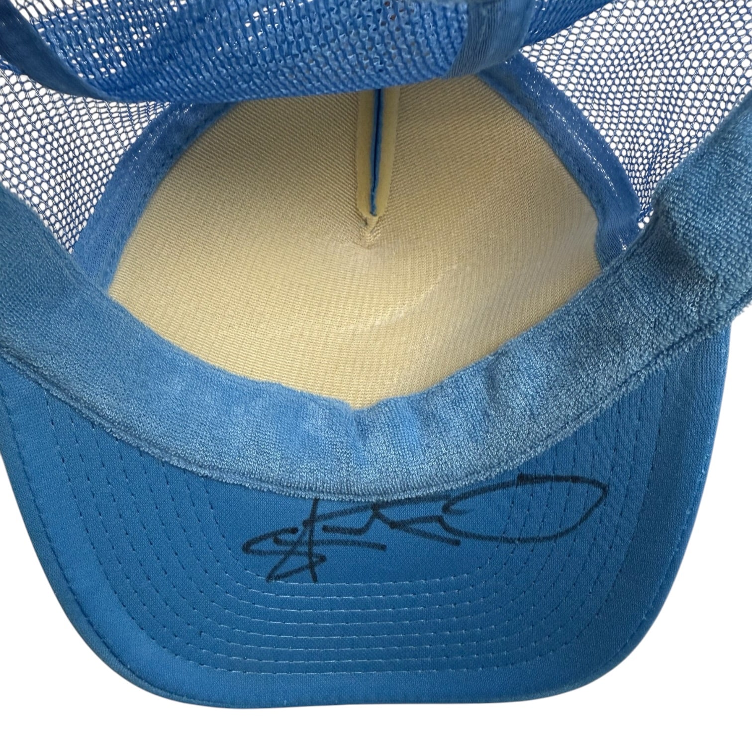 Vintage Steve-O Trucker Hat Blue
