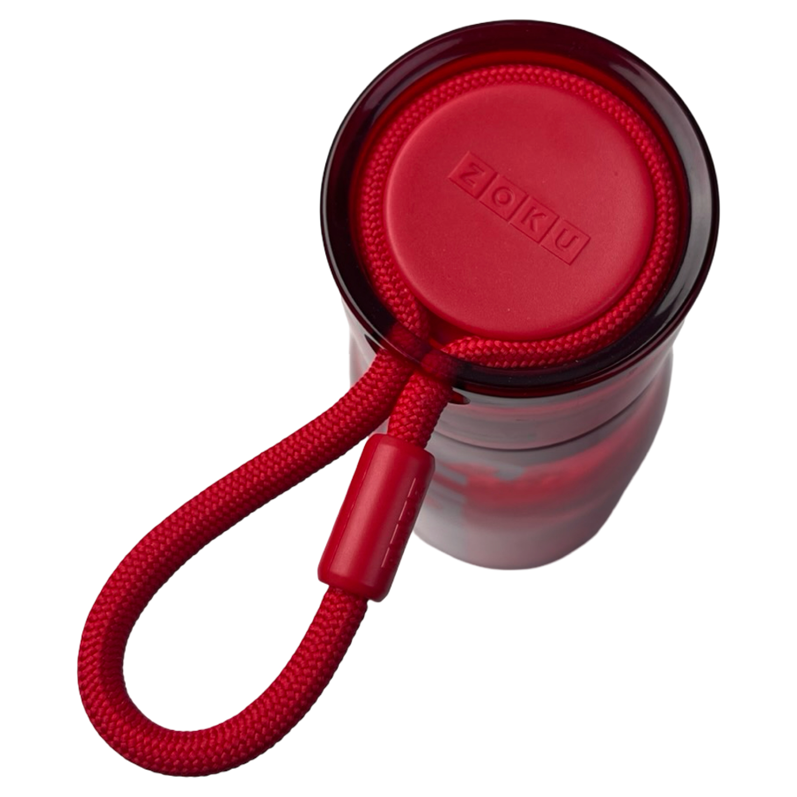 Supreme Zoku Glass Core 16 oz. Bottle Red