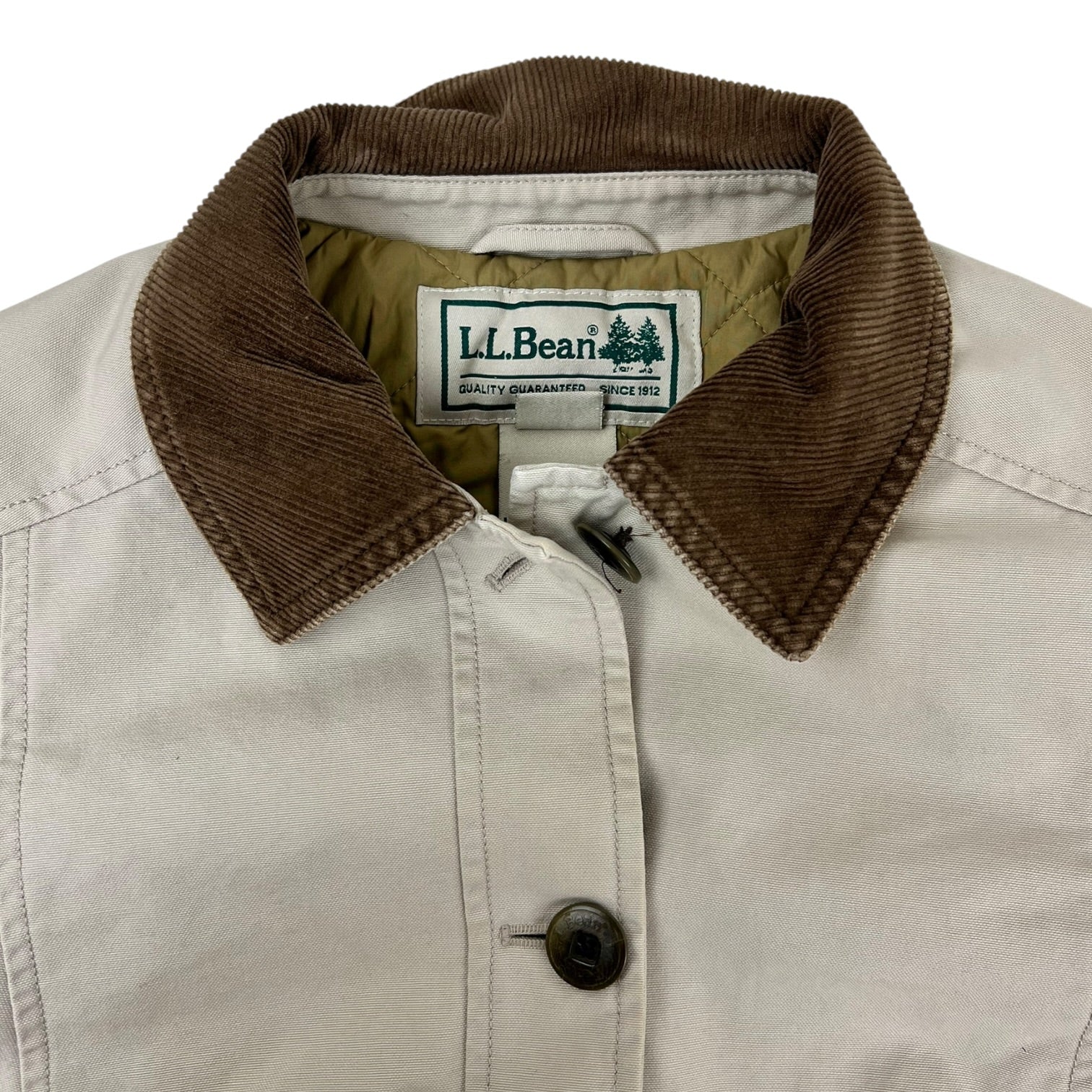 (W) Vintage L.L.Bean Barn Coat Tan