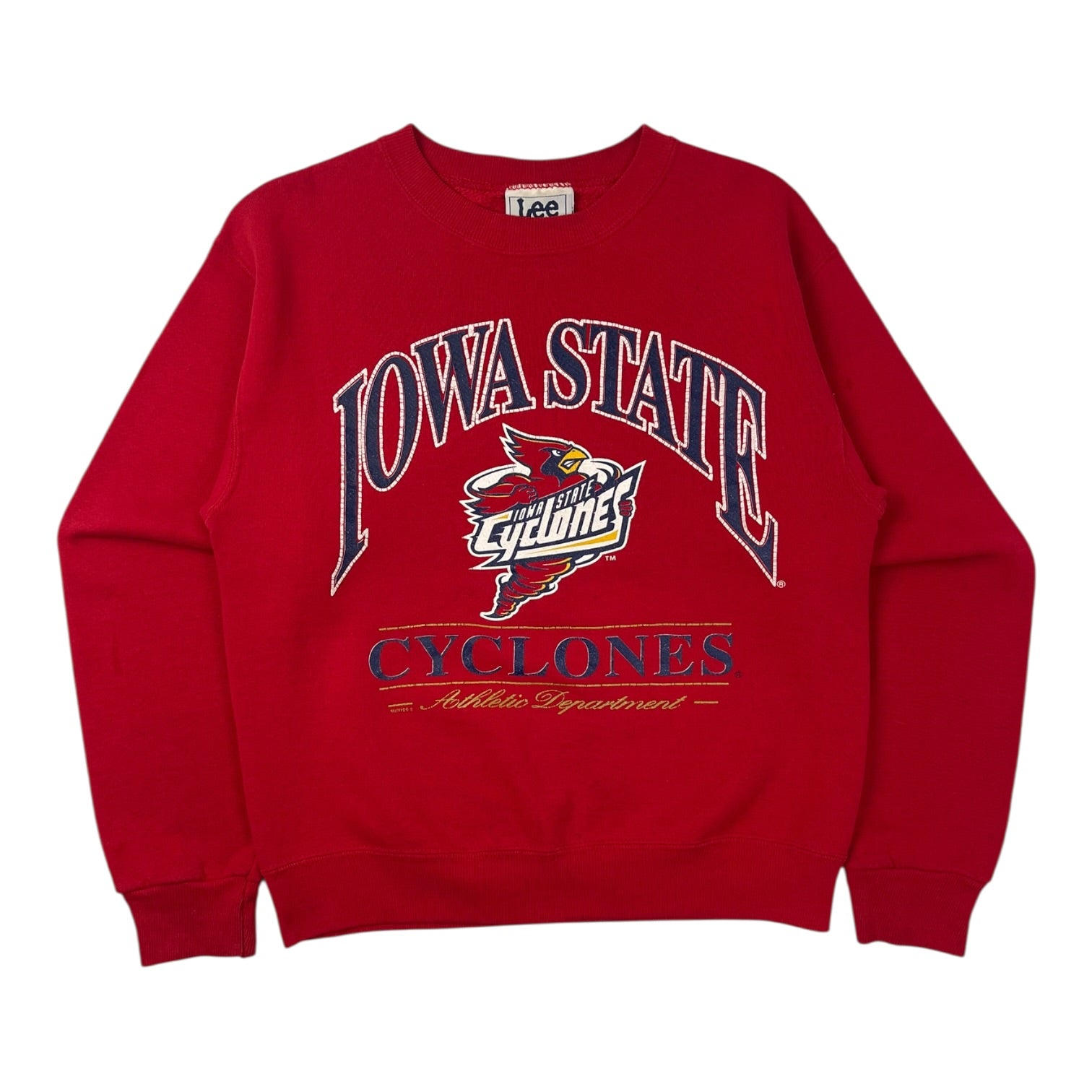 Vintage Iowa State Cyclones Crewneck Sweatshirt Red