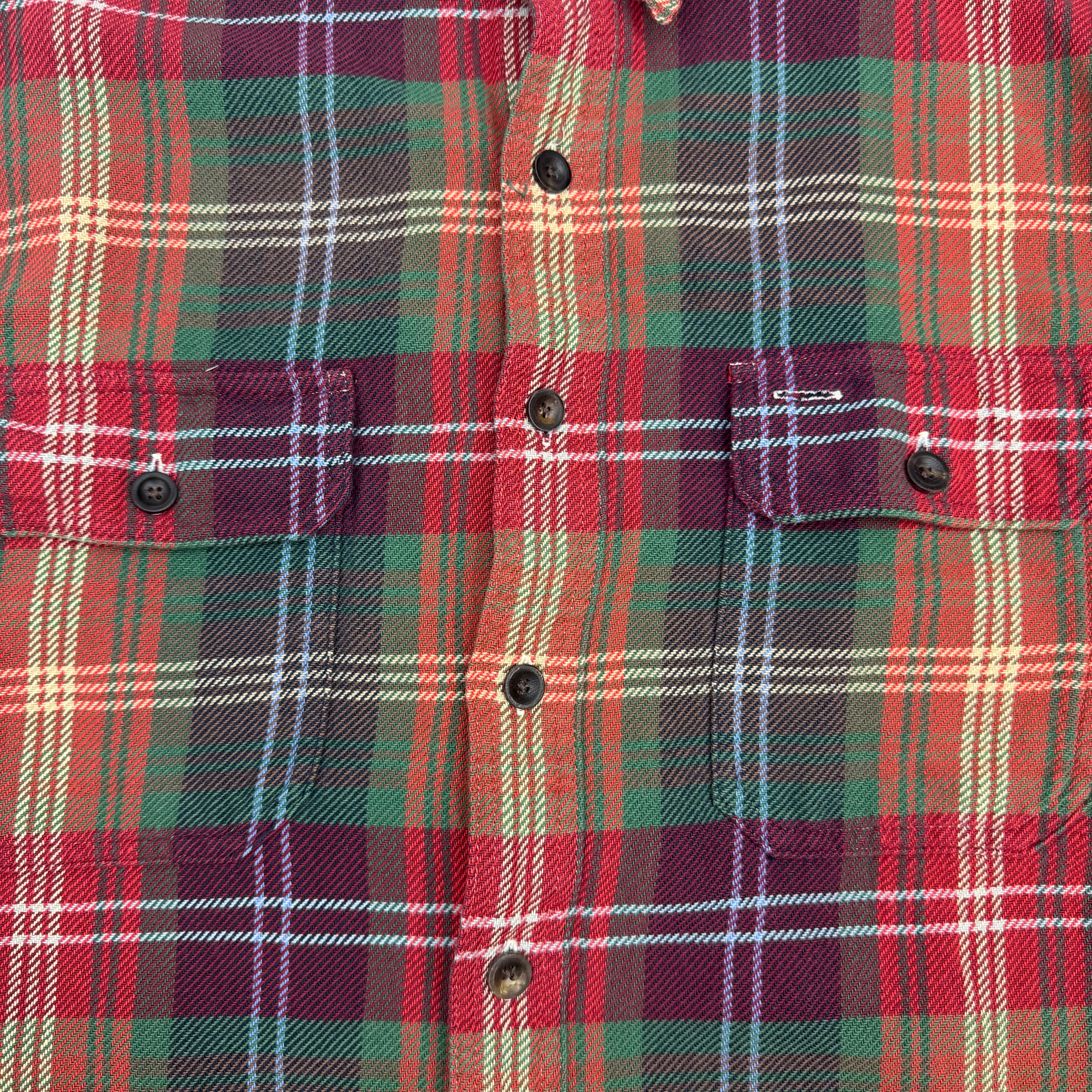Vintage Polo Ralph Lauren Plaid Button Up Green/Red