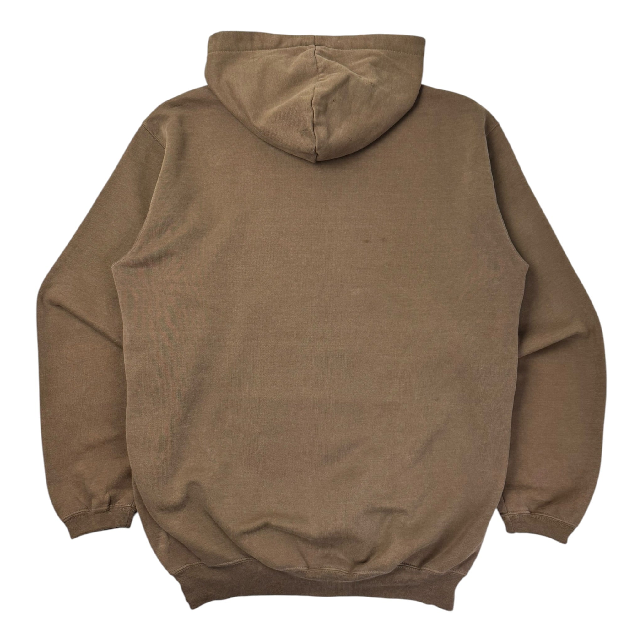 Vintage Carhartt Embroidered Spellout Hoodie Light Brown