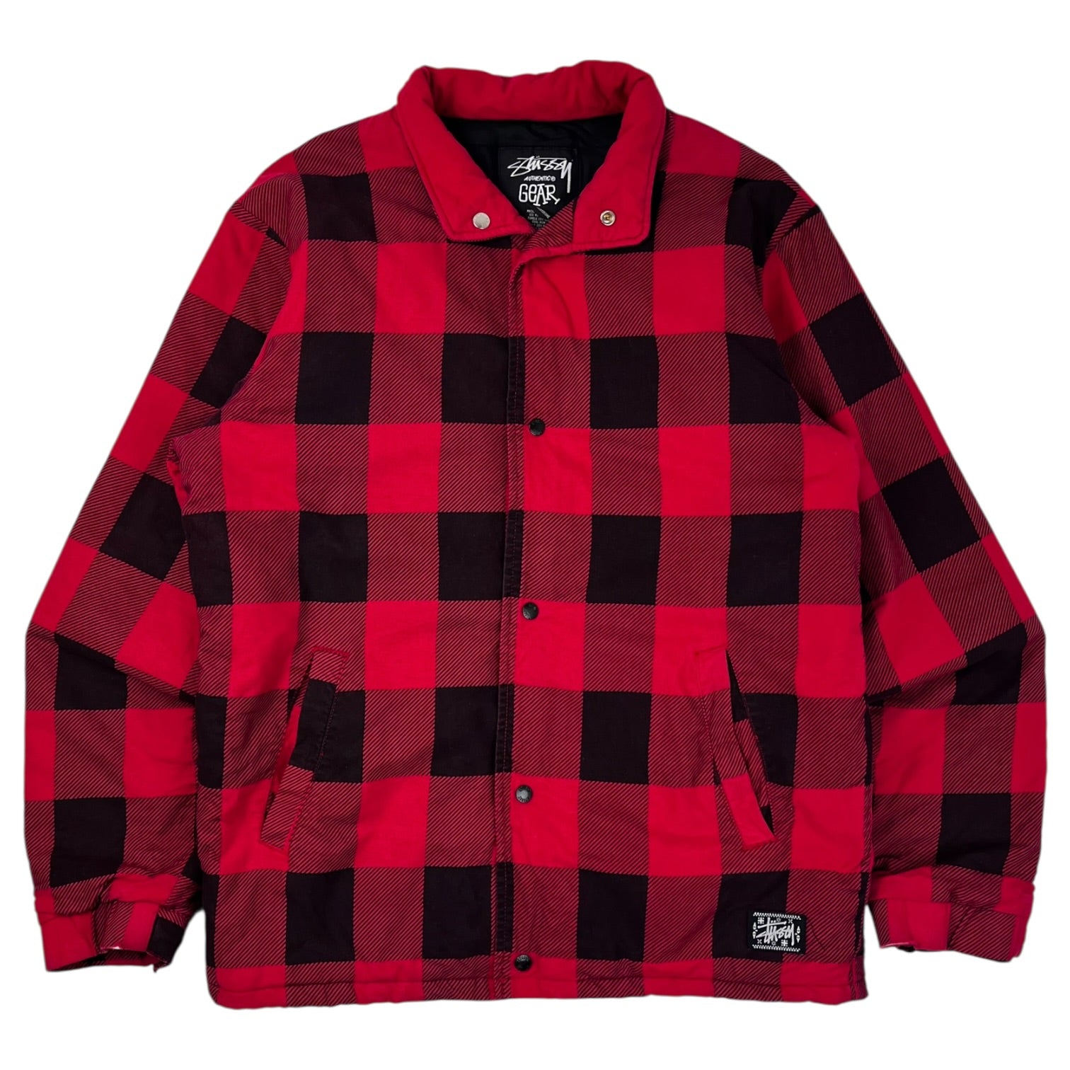 Stüssy Insulated Checkered Button Jacket