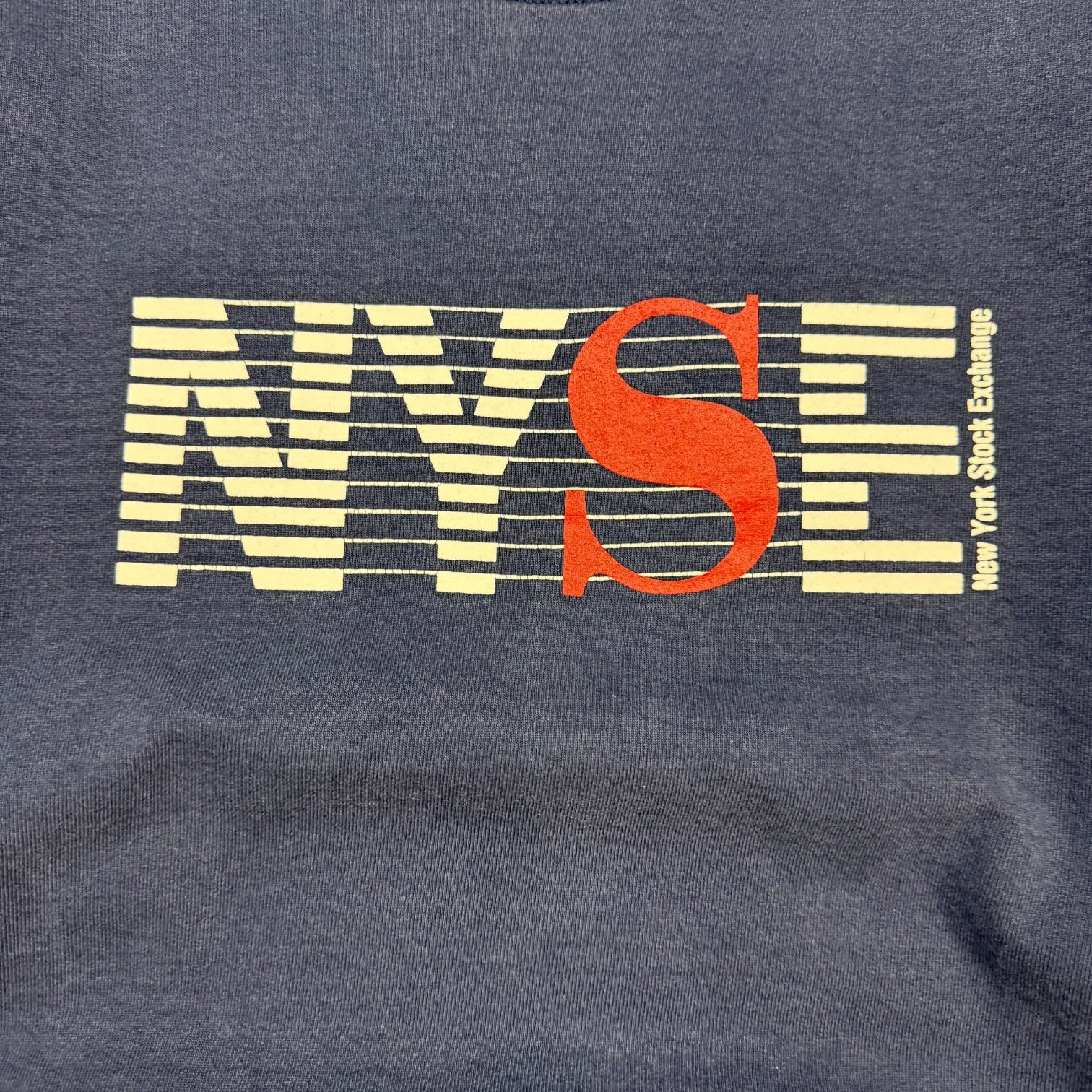 Vintage New York Stock Exchange Crewneck Navy Blue