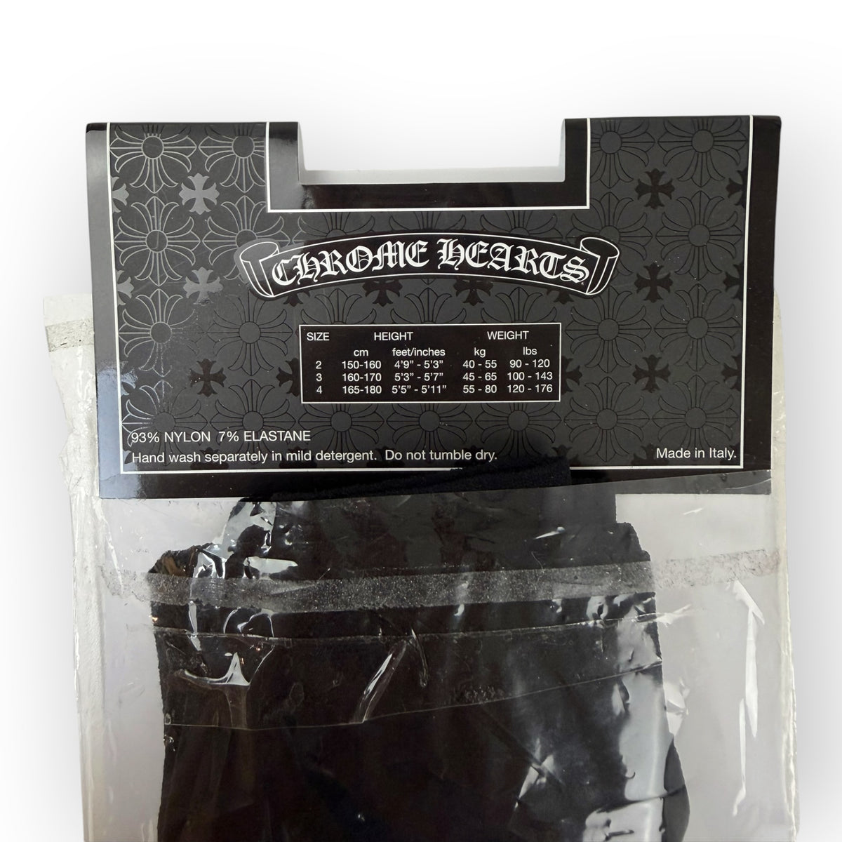 (W) Chrome Hearts Leggings Black