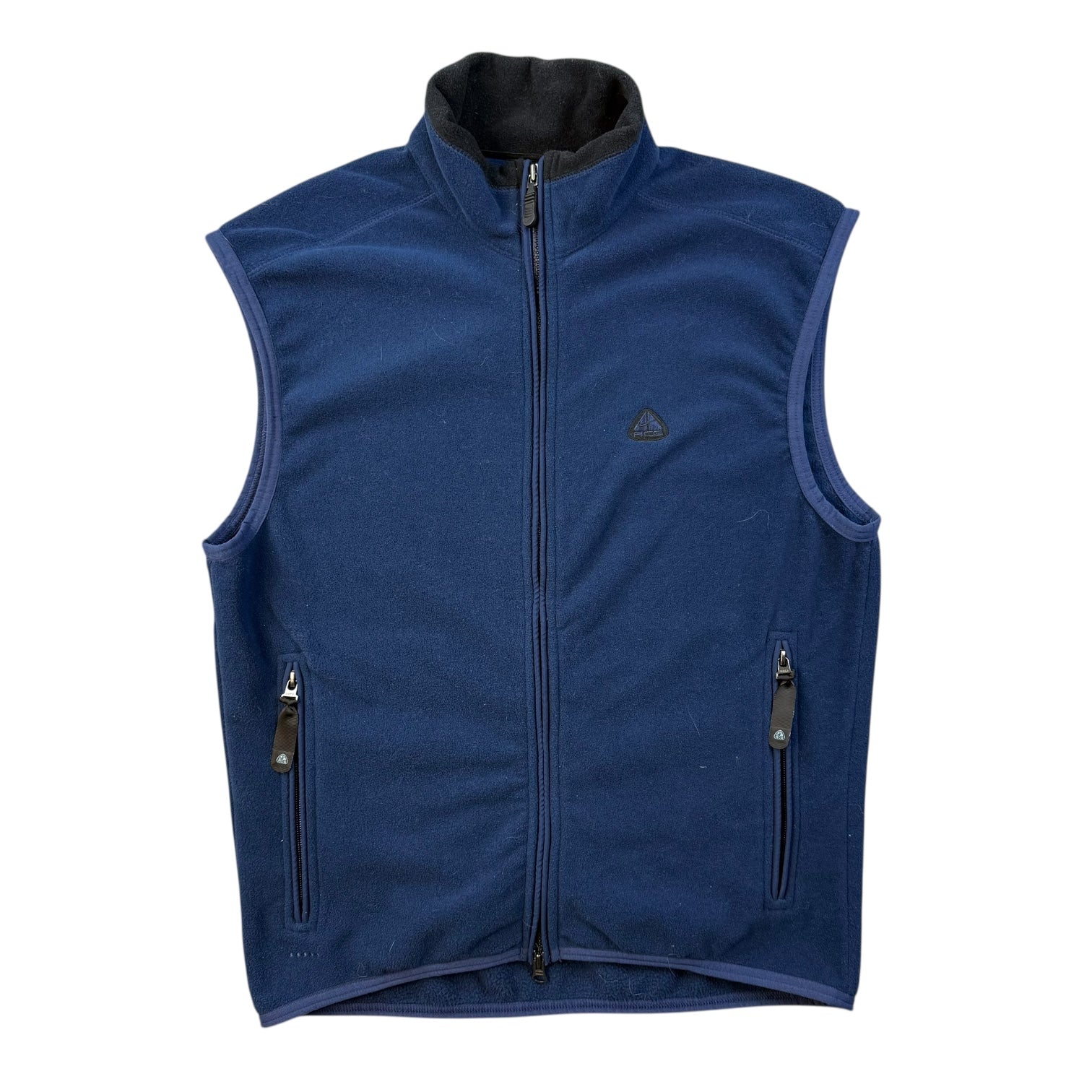 Vintage Nike ACG Fleece Vest Navy Blue