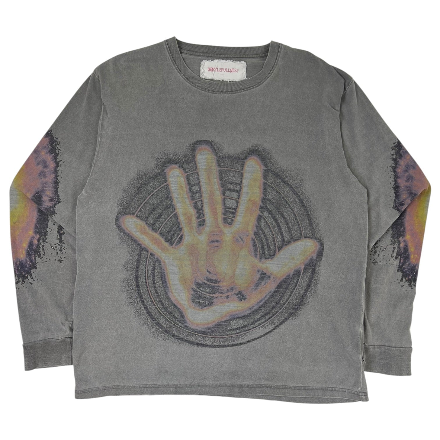 Gentlefullness “Gentle” Long Sleeve T-Shirt Grey