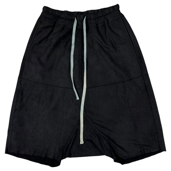 Rick Owen’s Drop-Crotch Pod Shorts Black
