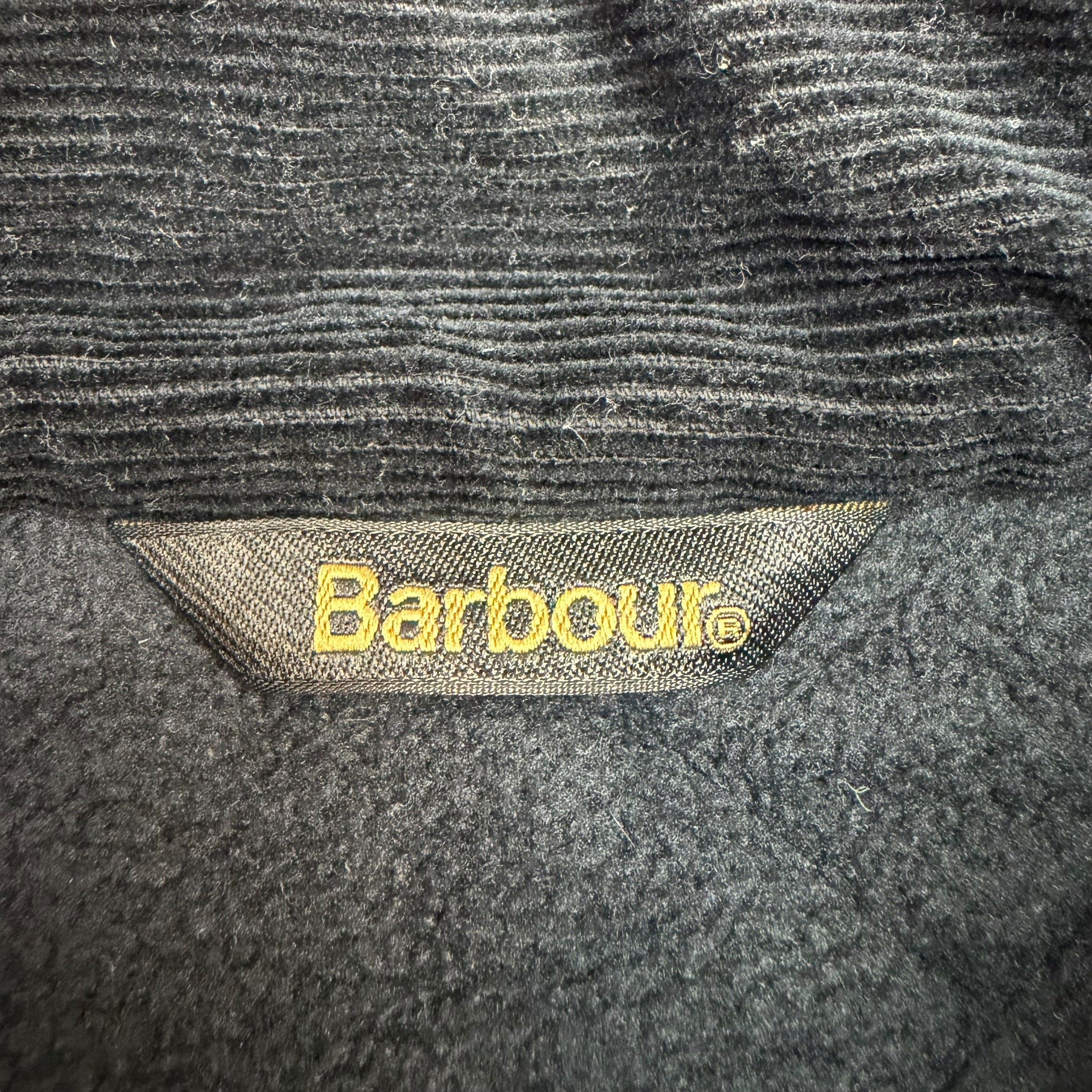 Vintage Barbour Quilted Jacket Black