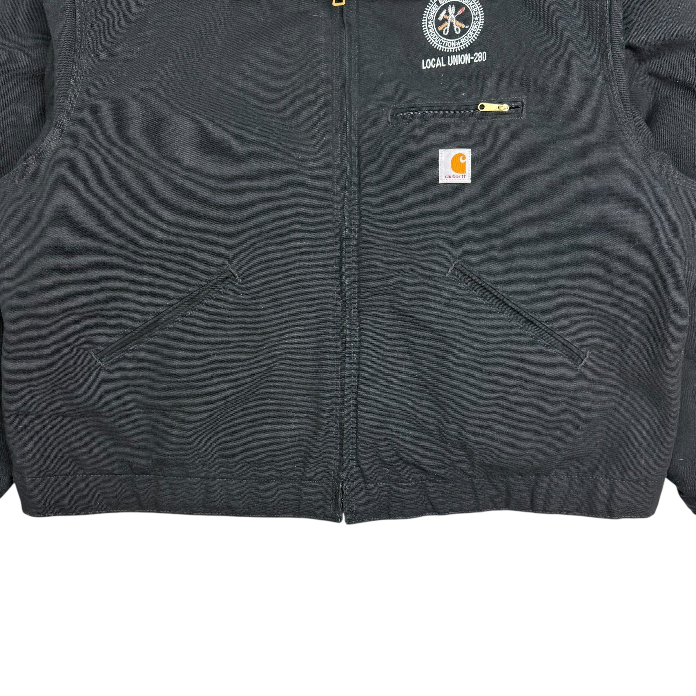 Vintage Carhartt Detroit Jacket Black