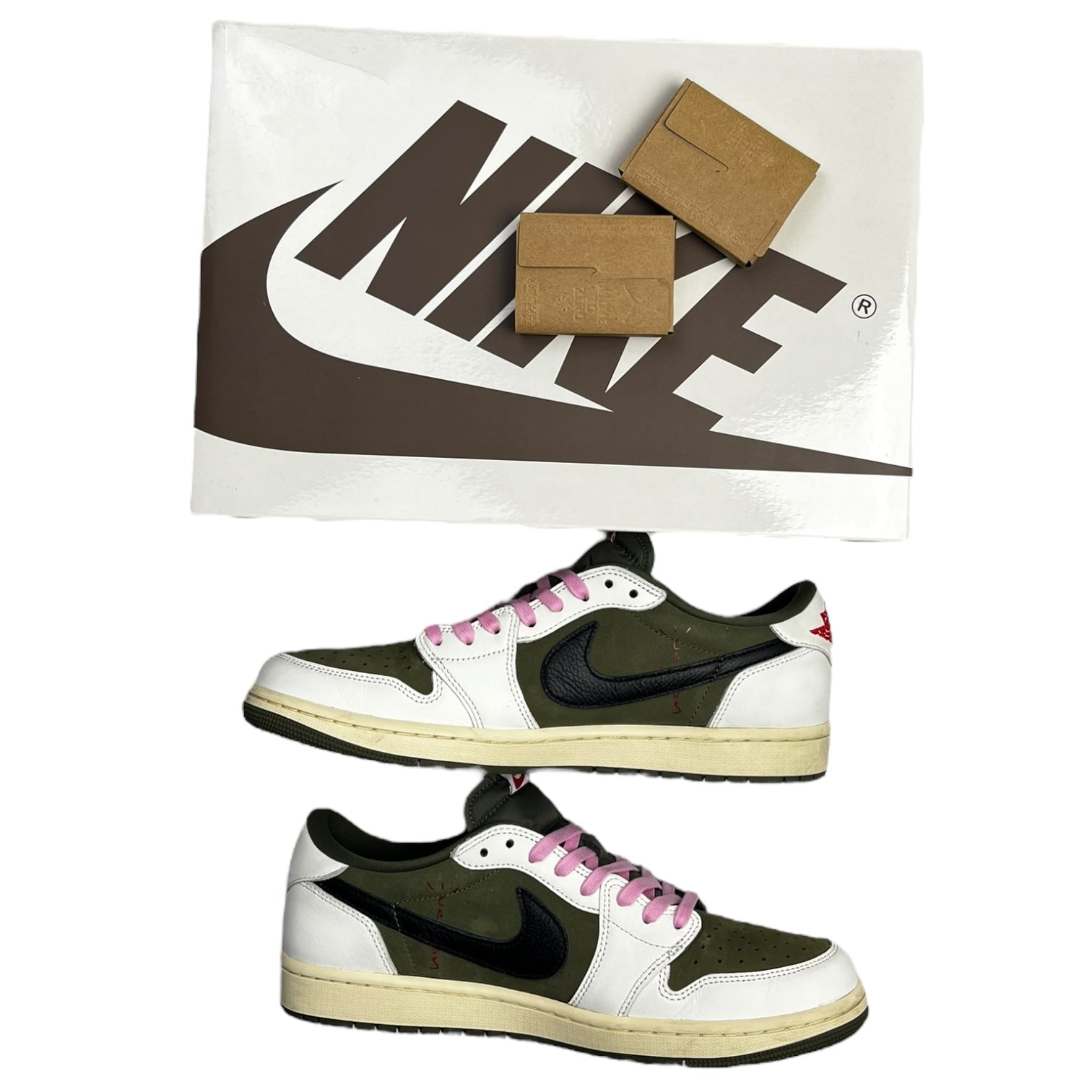 Jordan 1 Retro Low OG SP Travis Scott Medium Olive (Used)