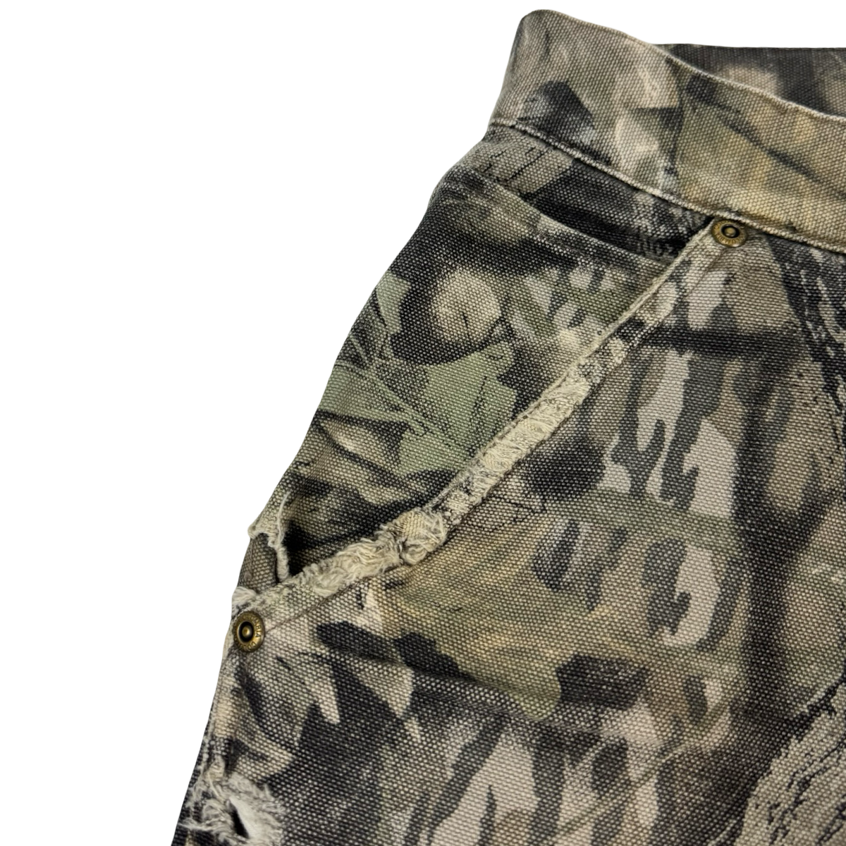 Vintage Columbia Realtree Double Knee Riveted Carpenter Bottoms