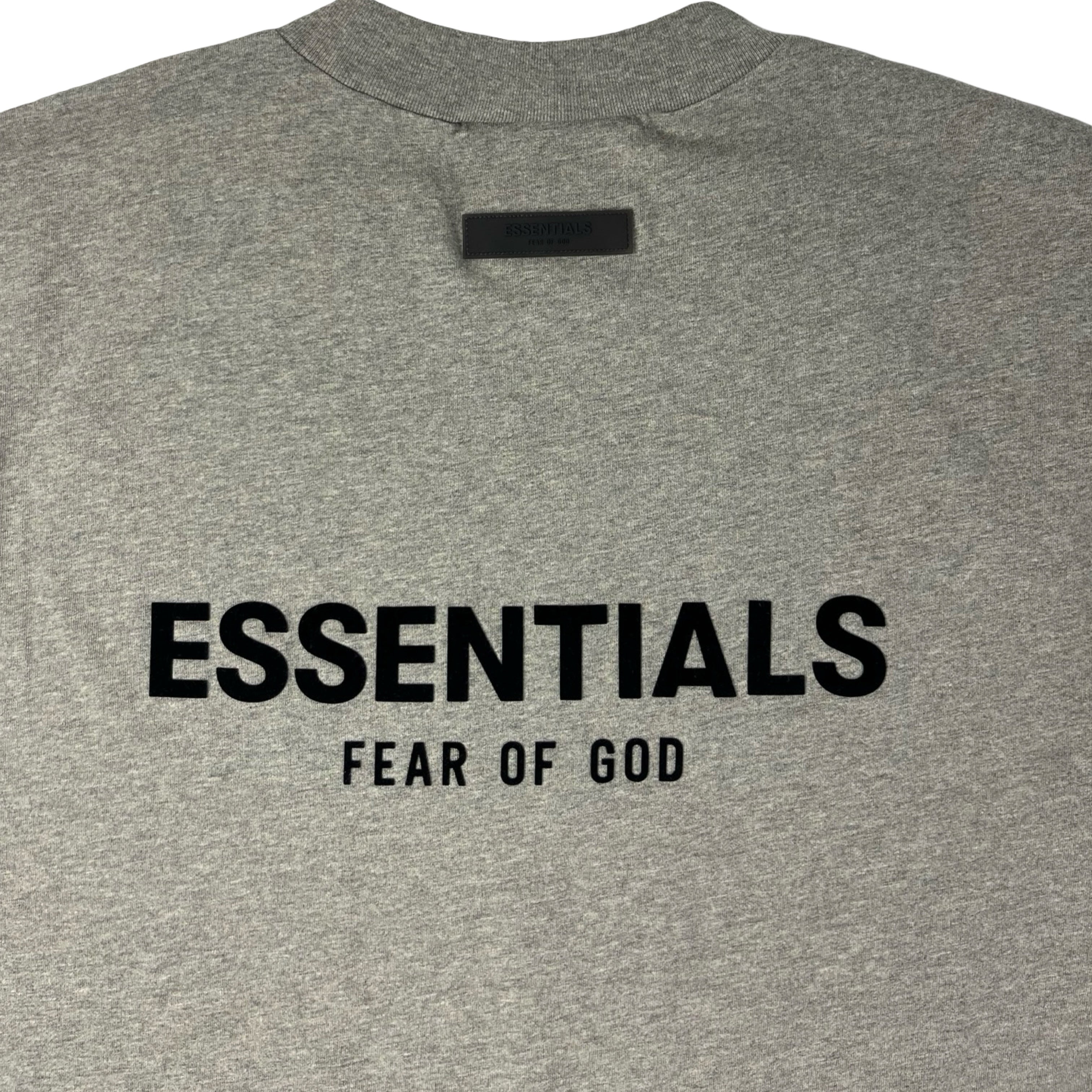 Fear of God Essentials T-Shirt in Dark Oatmeal