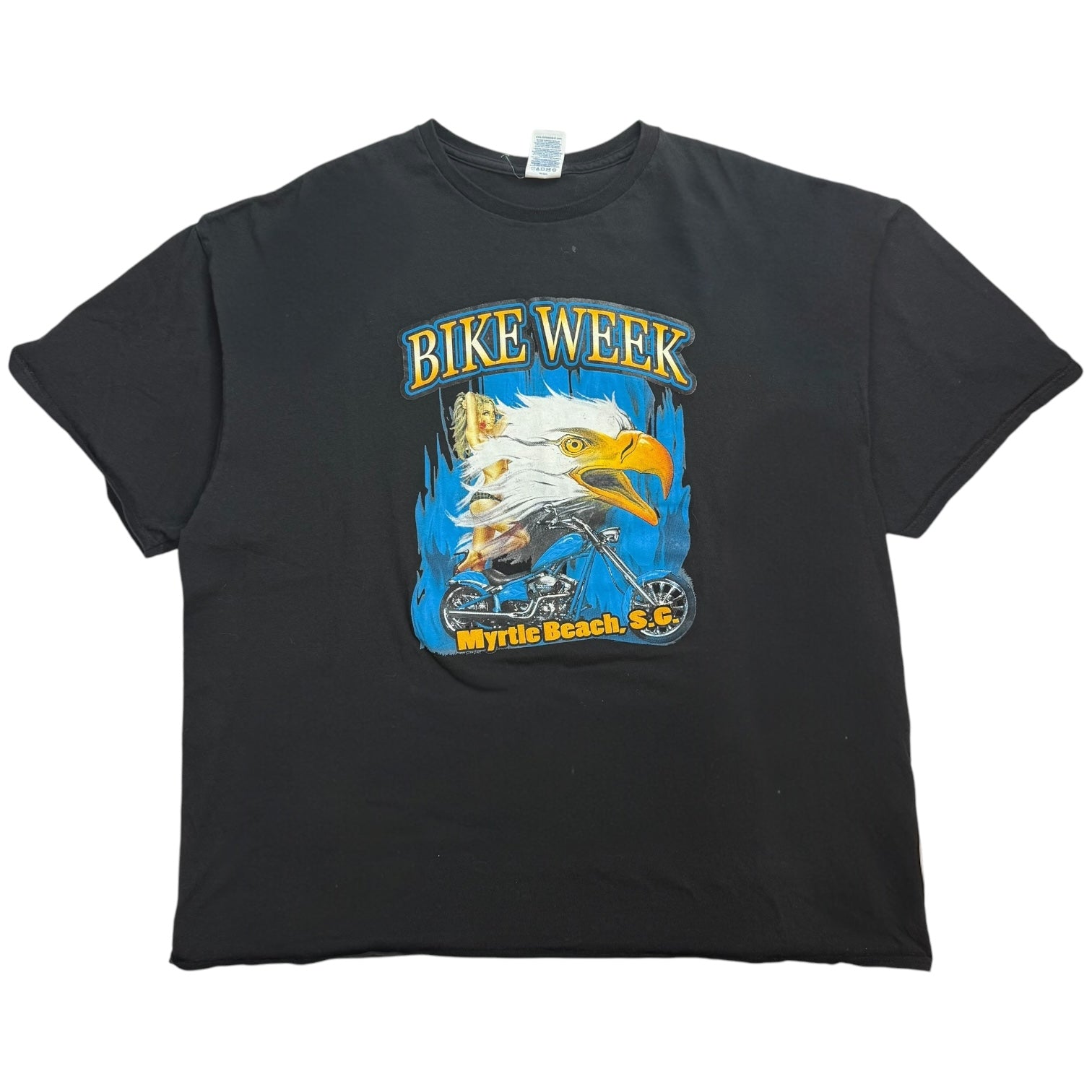 Vintage Myrtle Beach Bike Week Tee Black