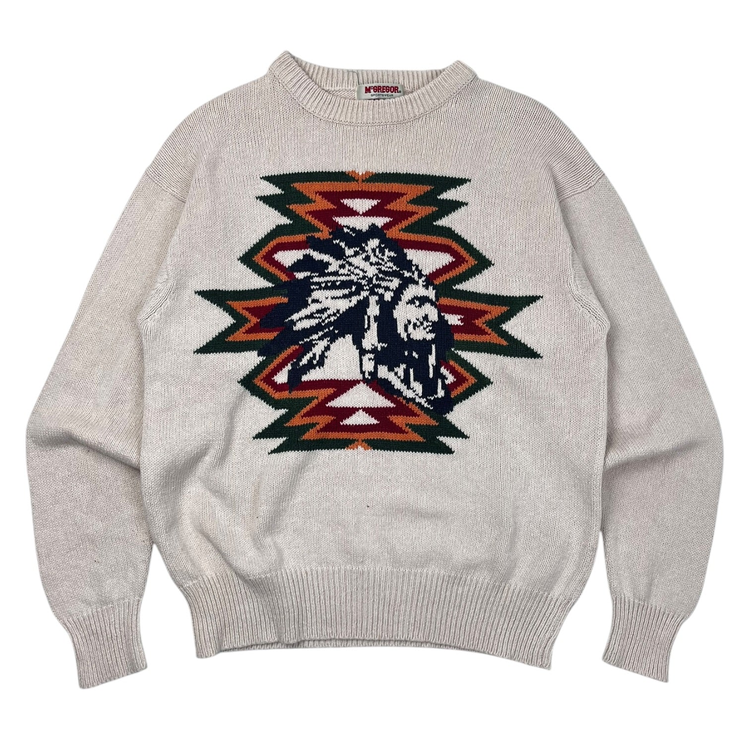 Vintage McGregor Chief Head Knitted Sweater