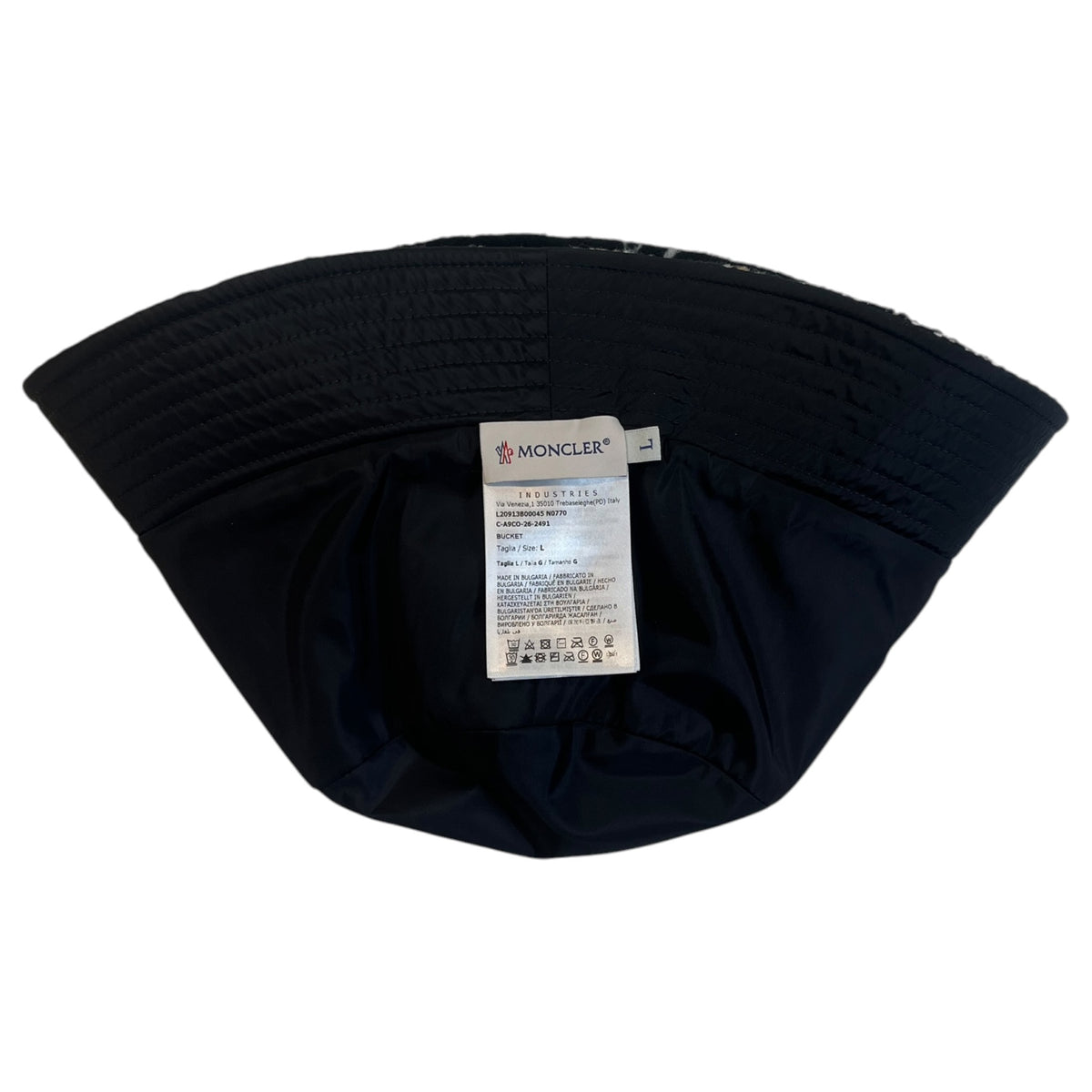 Moncler Paisley Fleece Bucket Hat