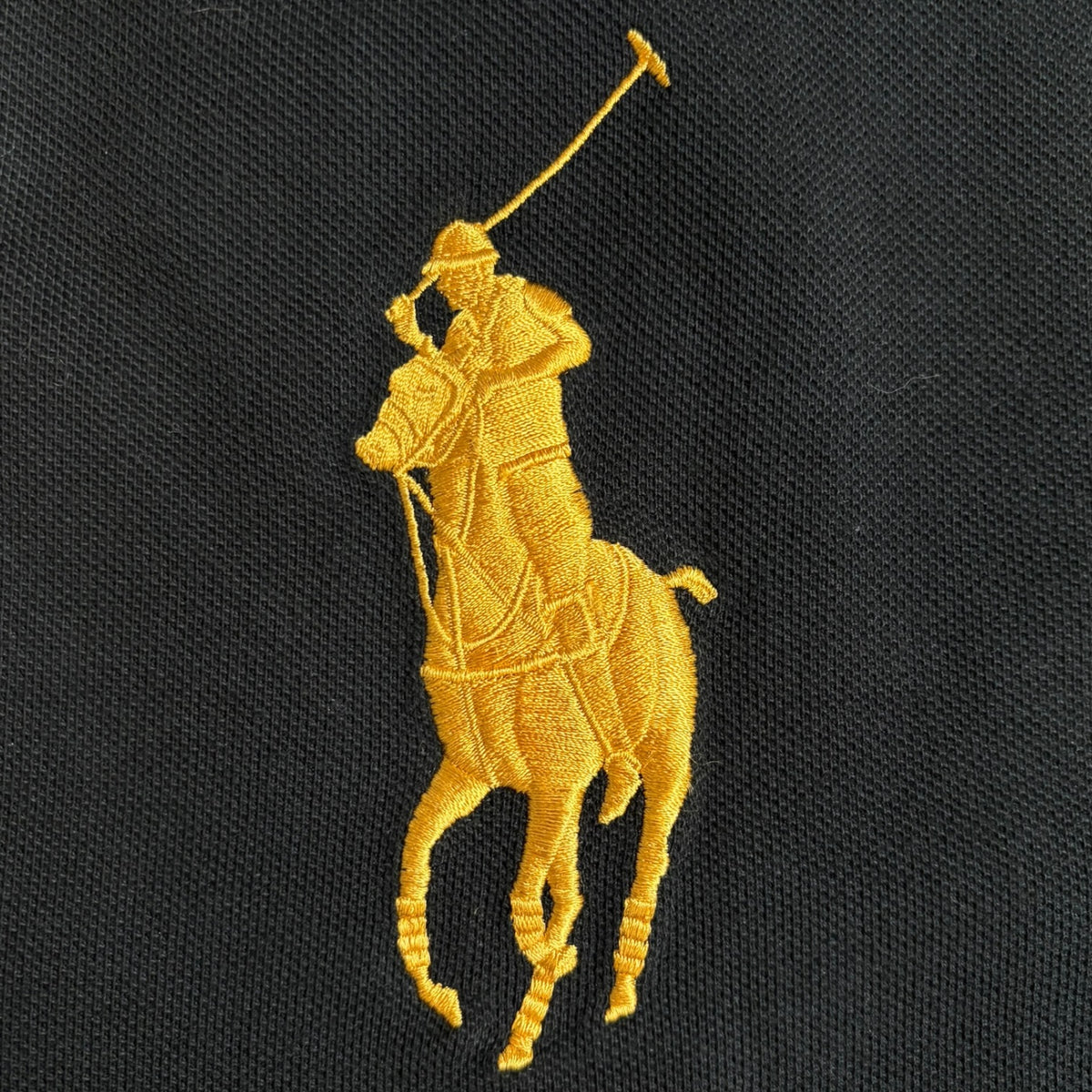 Vintage Polo Ralph Lauren Marcer Rugby #3 Longsleeve Black