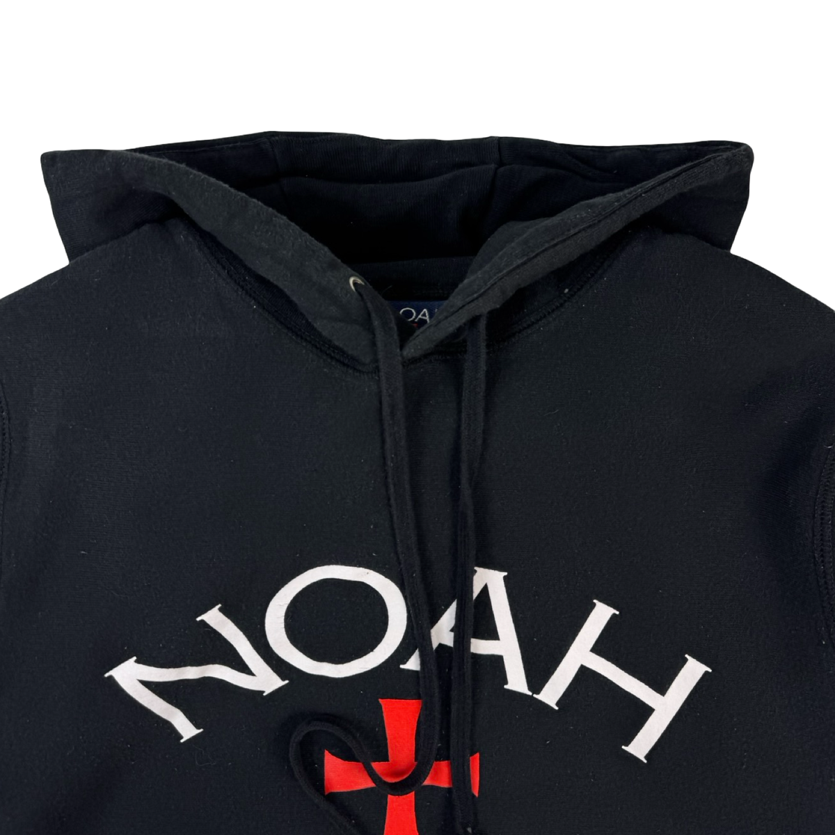 NOAH Logo Hoodie Black