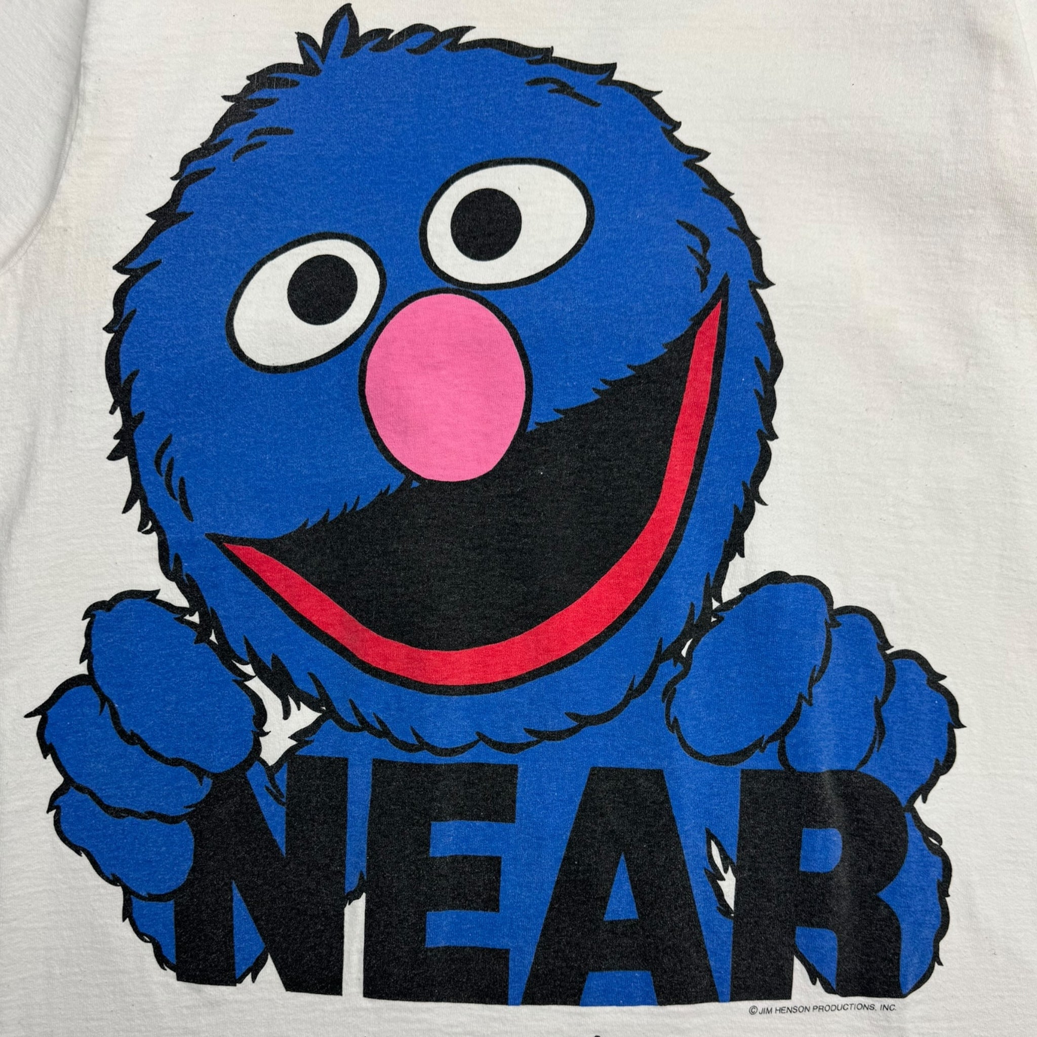 Vintage Sesame Street Grover Tee White